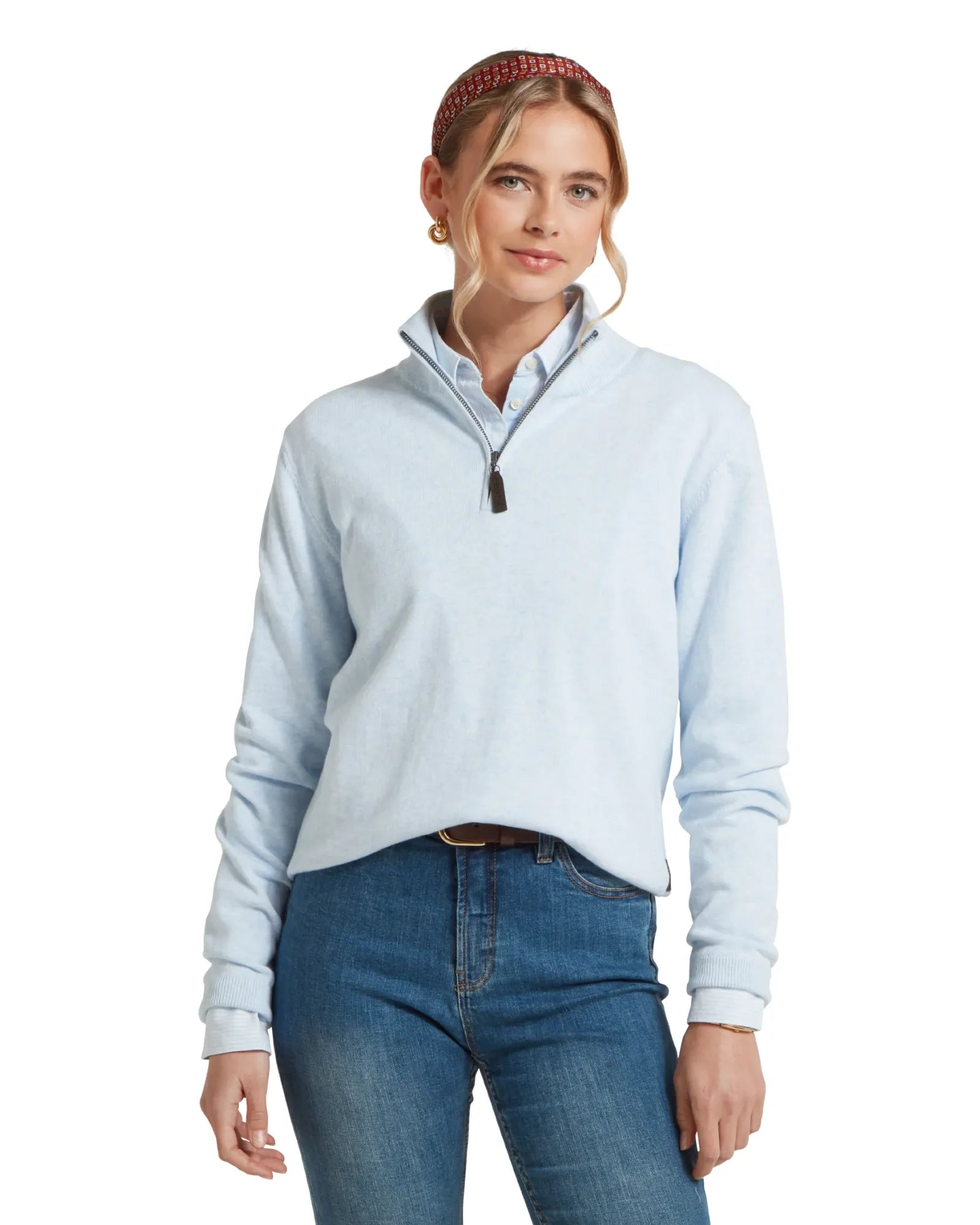 Polperro Sweatshirt - Blue Water