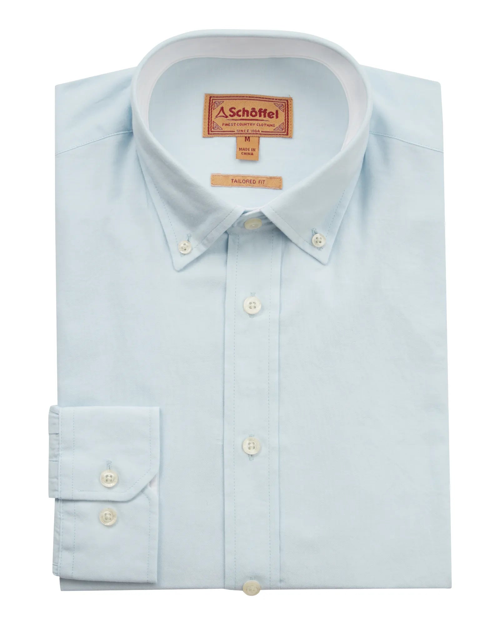Titchwell Tailored Shirt - Pale Blue