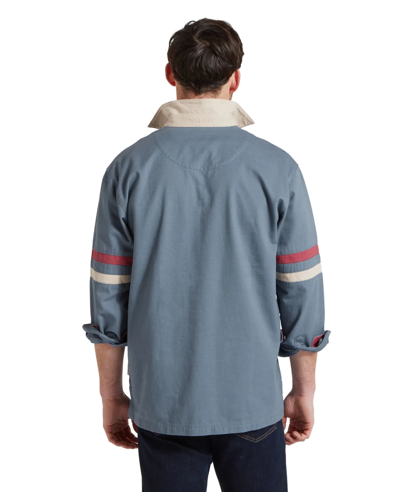 Truro Deck Shirt - Dark Pigeon Blue