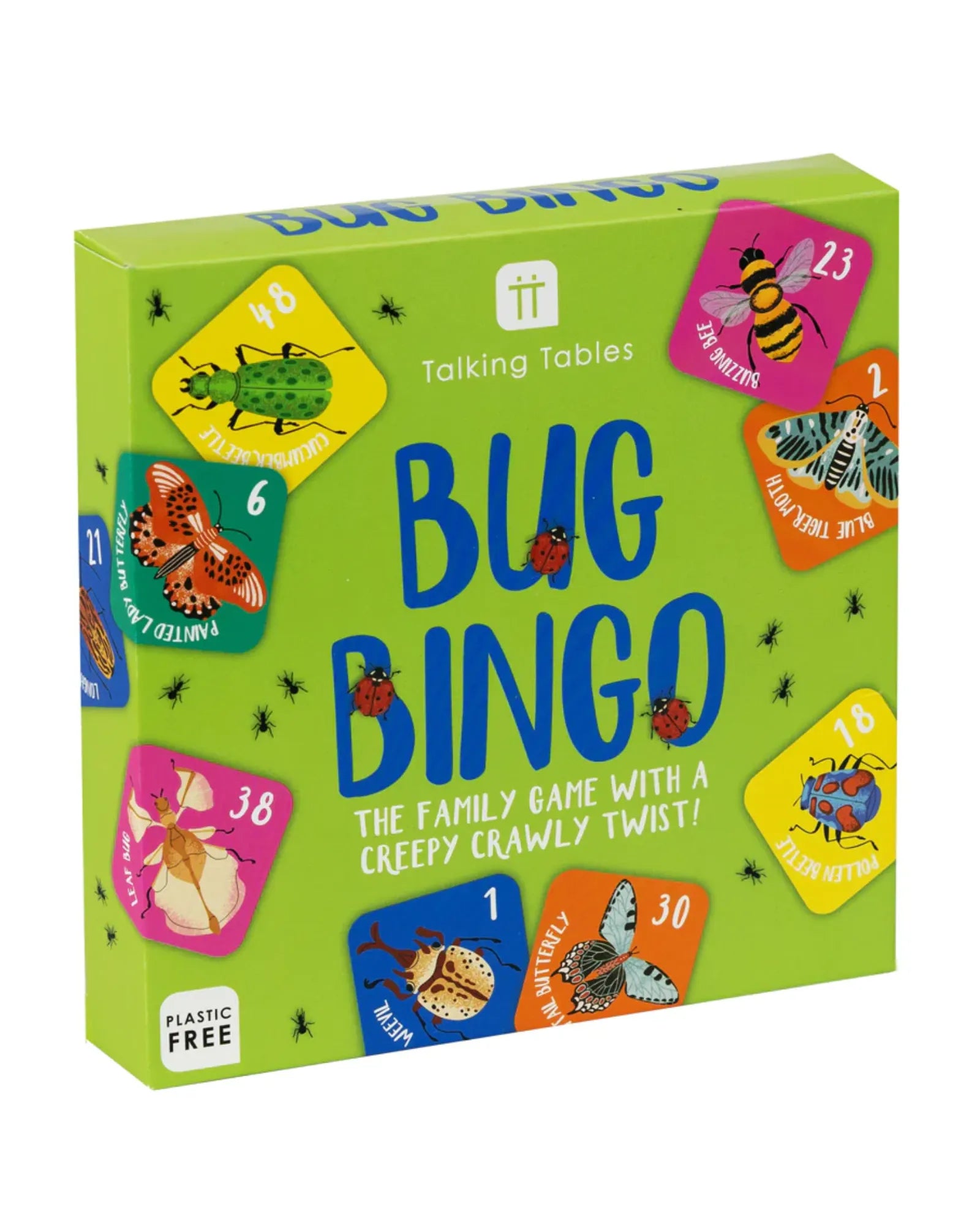 Bug Bingo Family Card Game