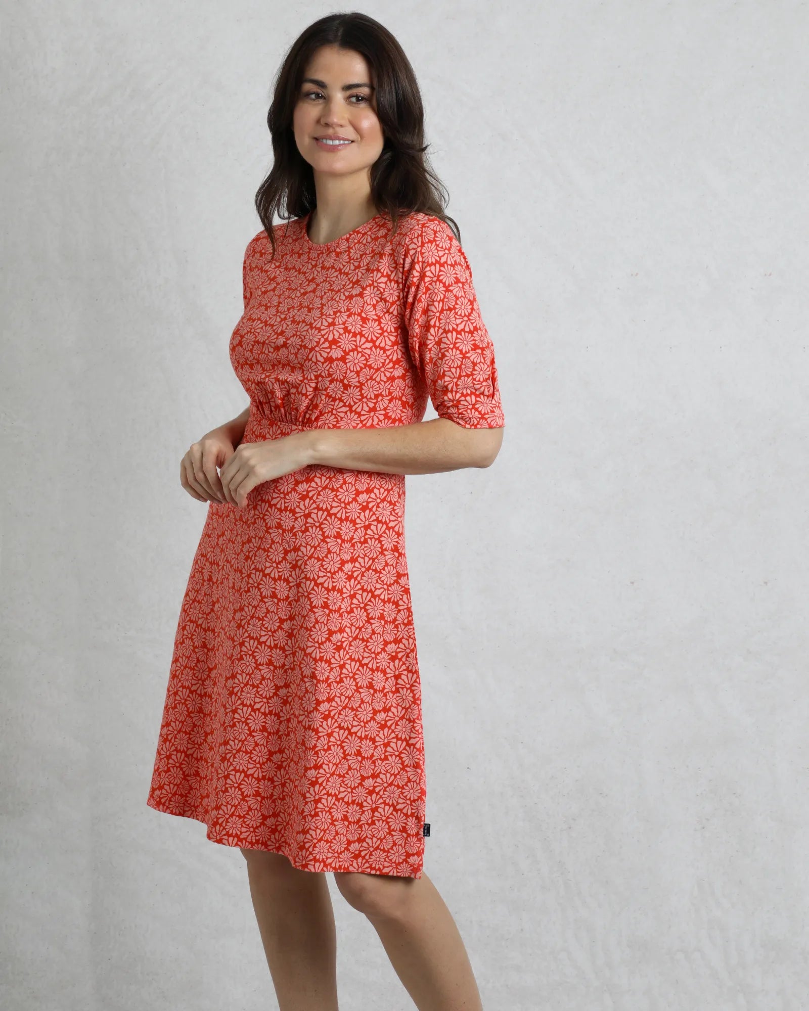 Cassandra Dress - Crimson