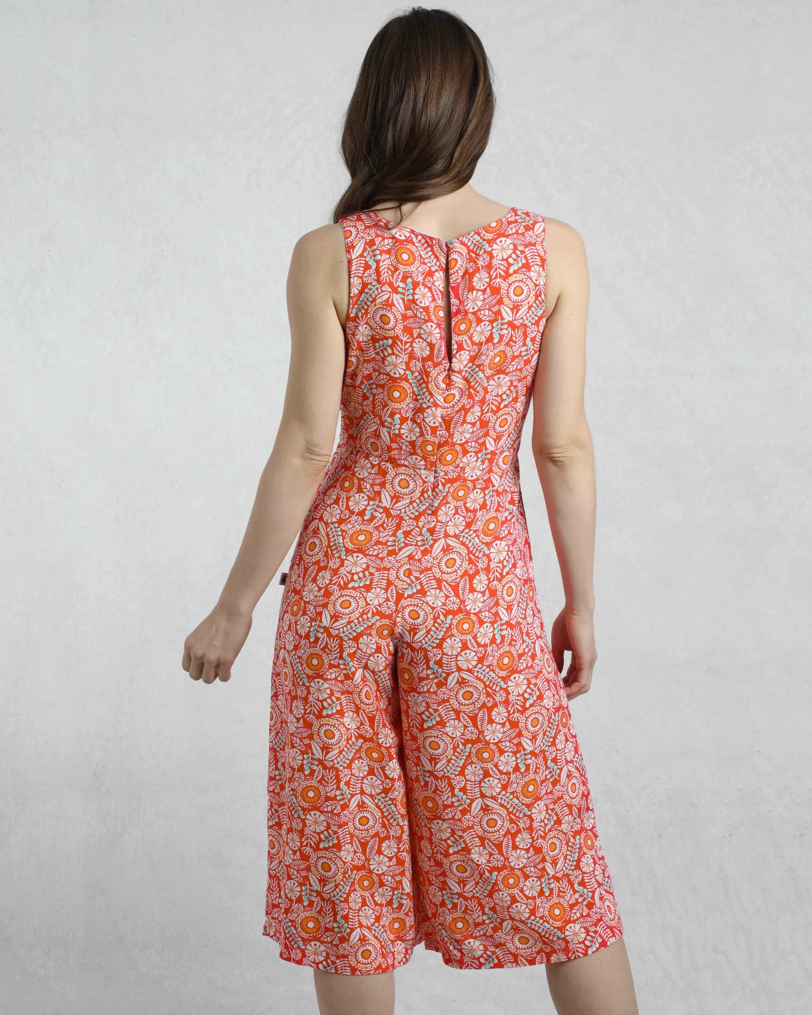 Nalani Jumpsuit - Tango Red