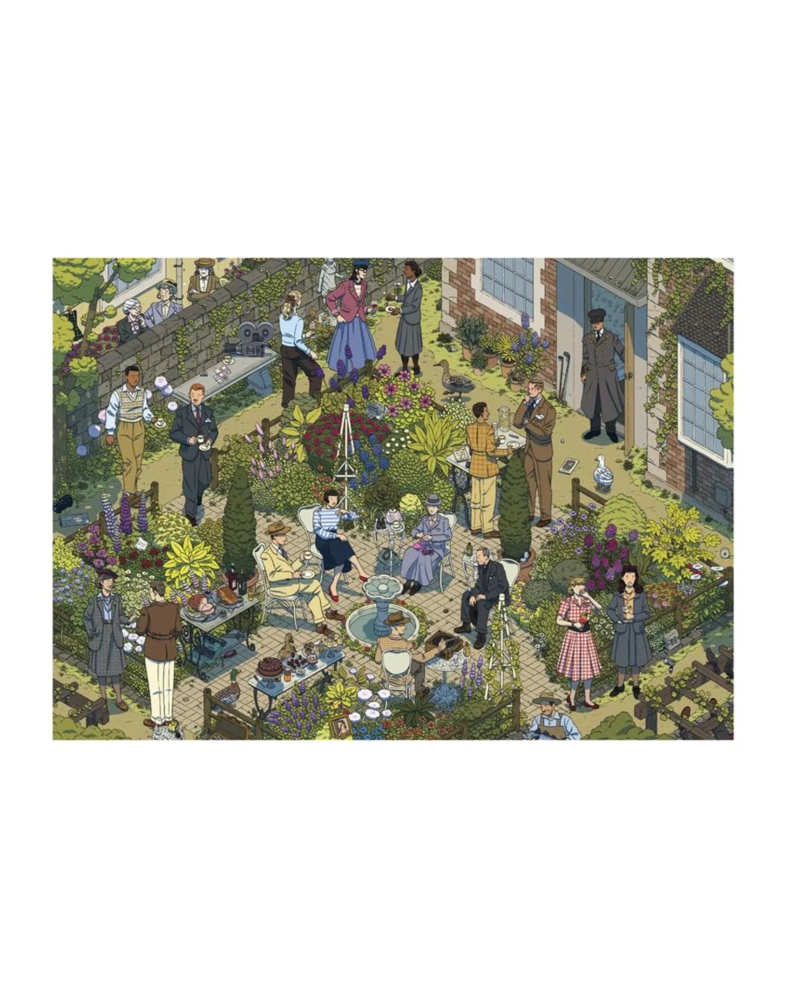 World of Miss Marple 1000 Piece Jigsaw Puzzle
