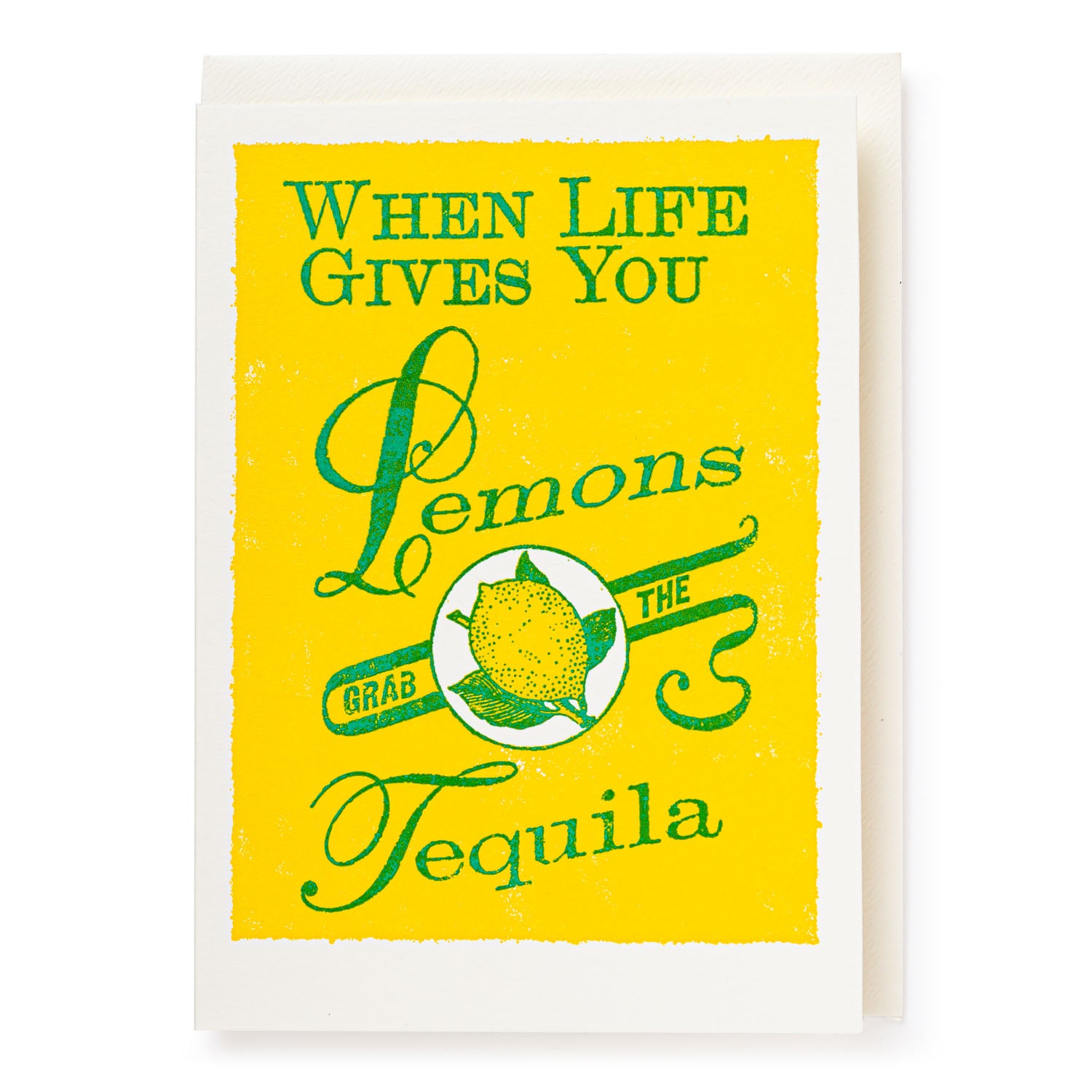 Lemons And Tequilla Card