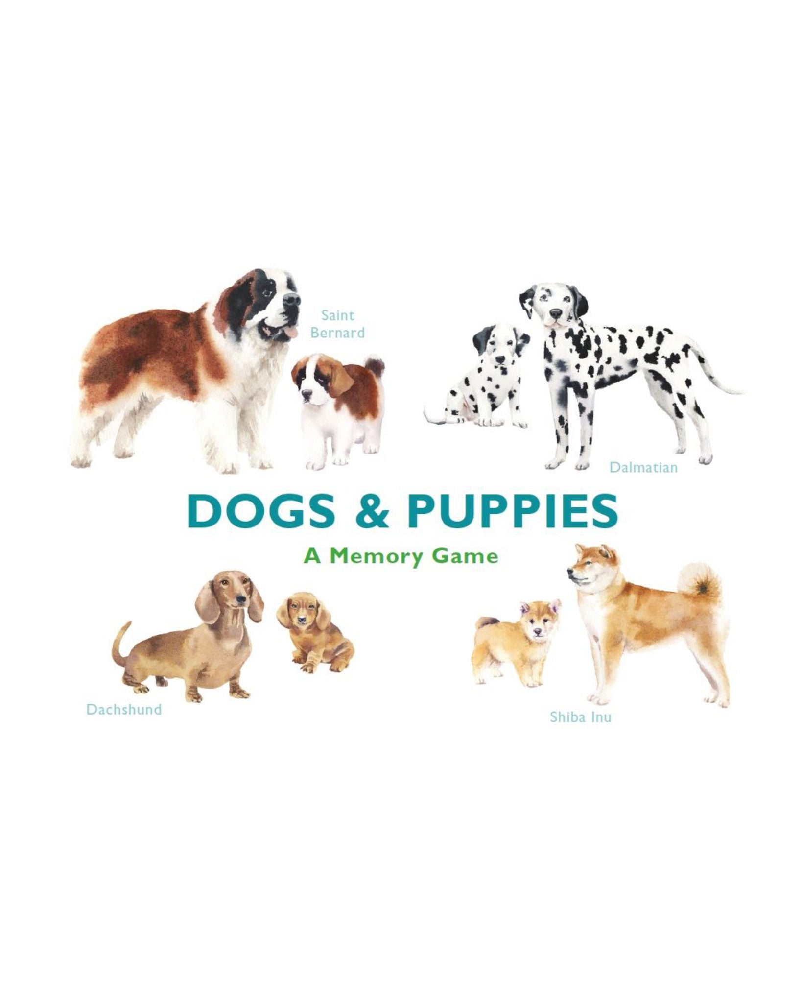 Dogs And Puppies: A Memory Game