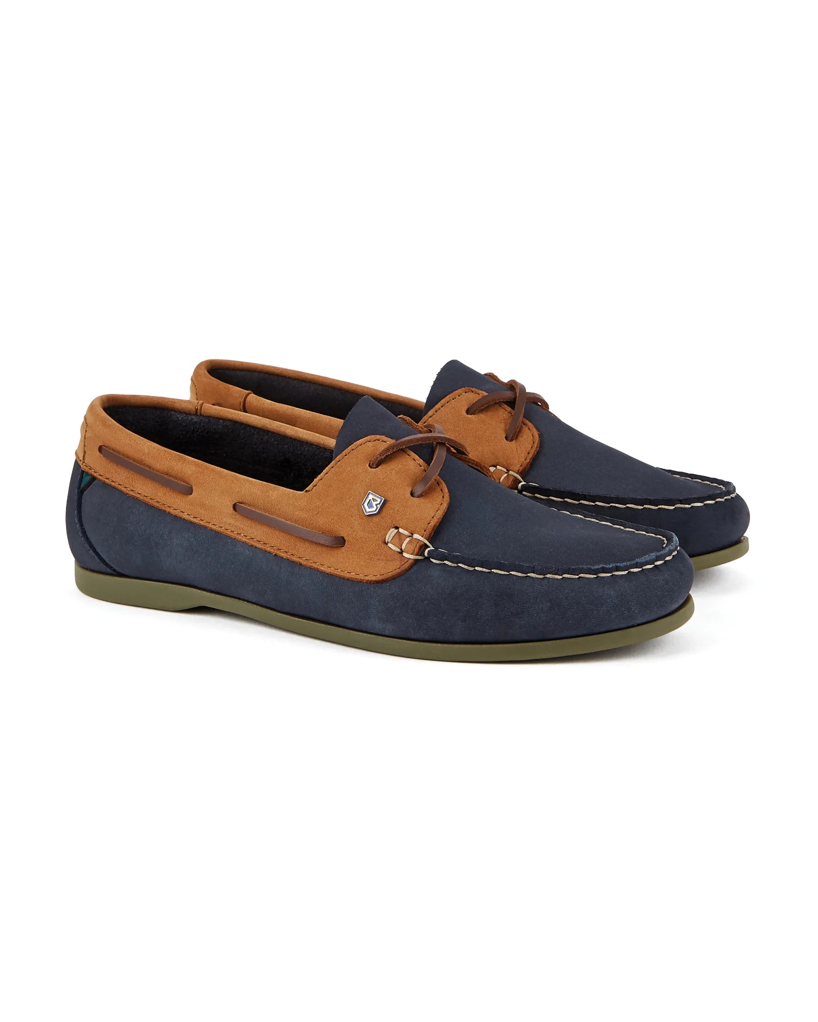 Aruba Deck Shoe - Denim/Tan
