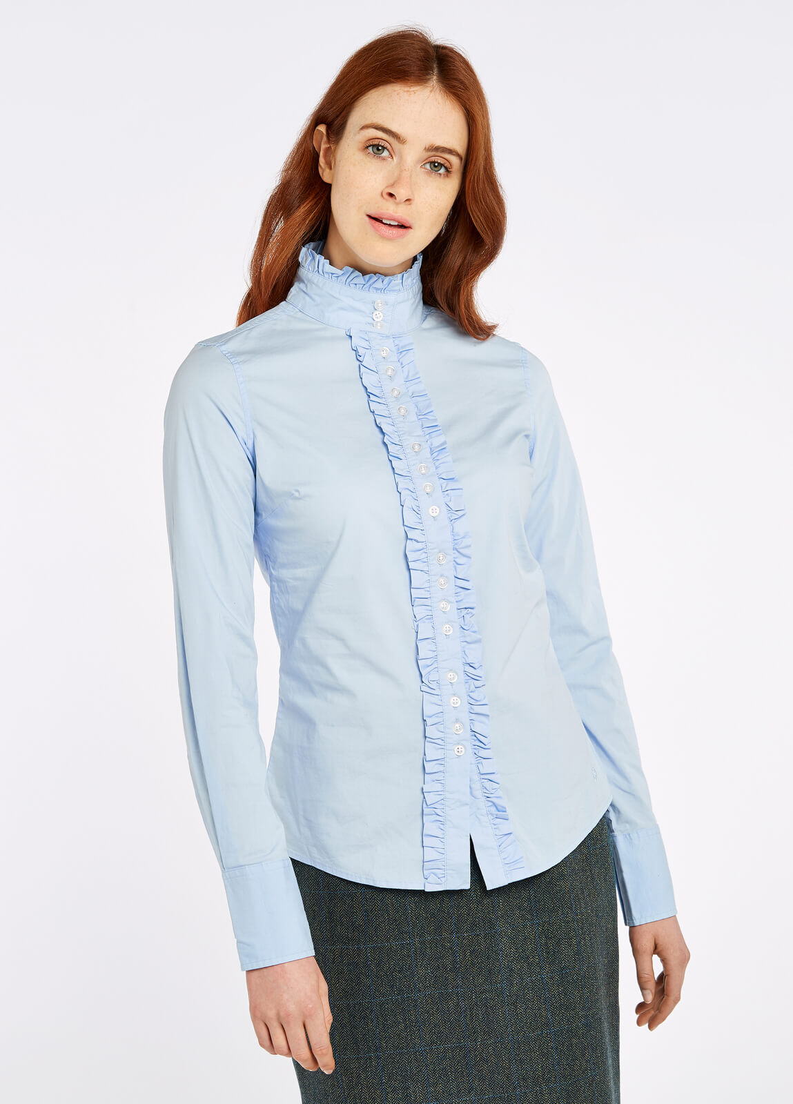 Chamomile Shirt - Pale Blue