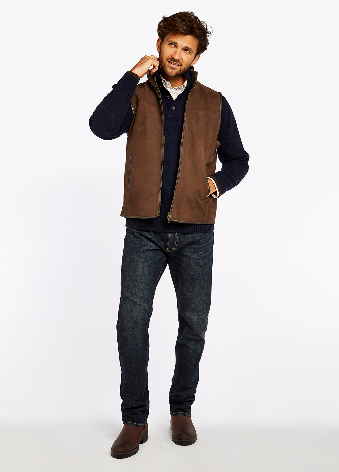 Dunhill Gilet - Walnut