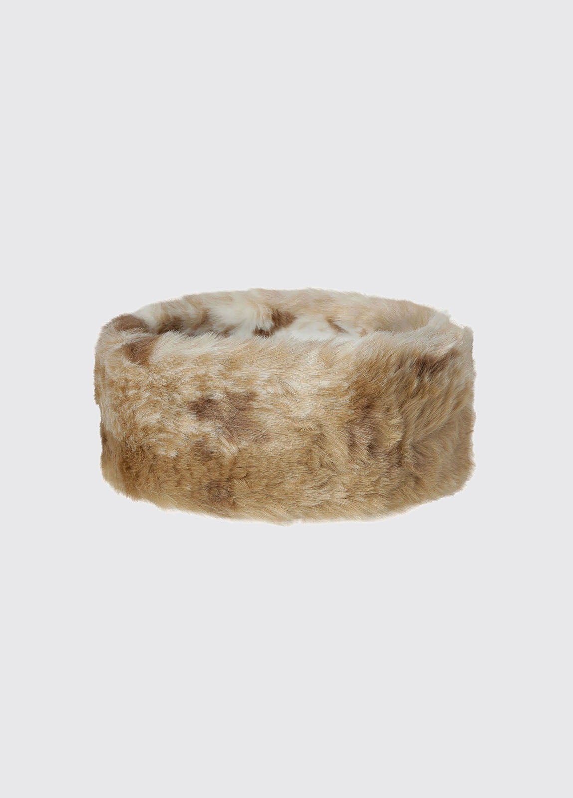 Faux Fur Headband - Chinchilla