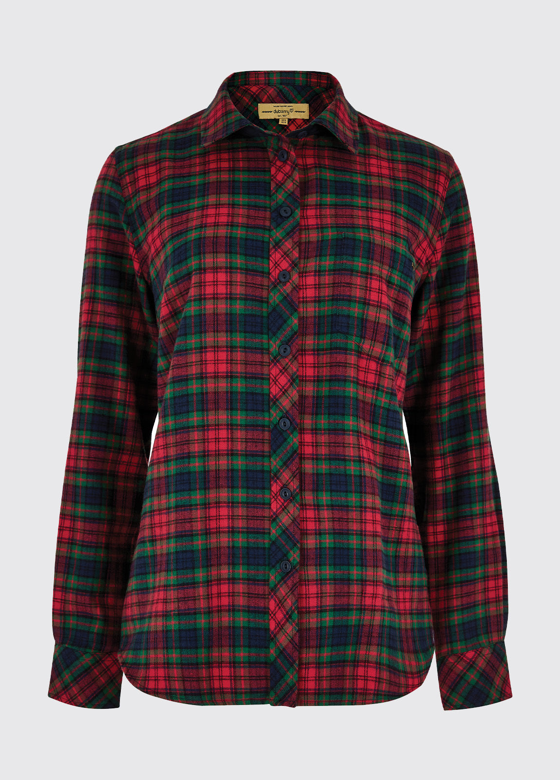Japonica Check Shirt - Navy