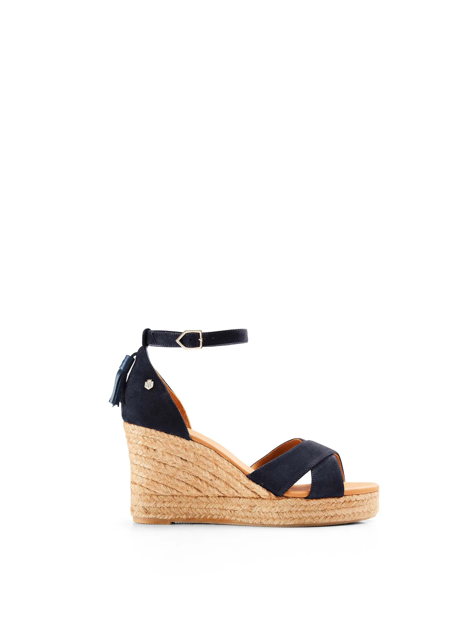 The Valencia Sandal - Navy Suede