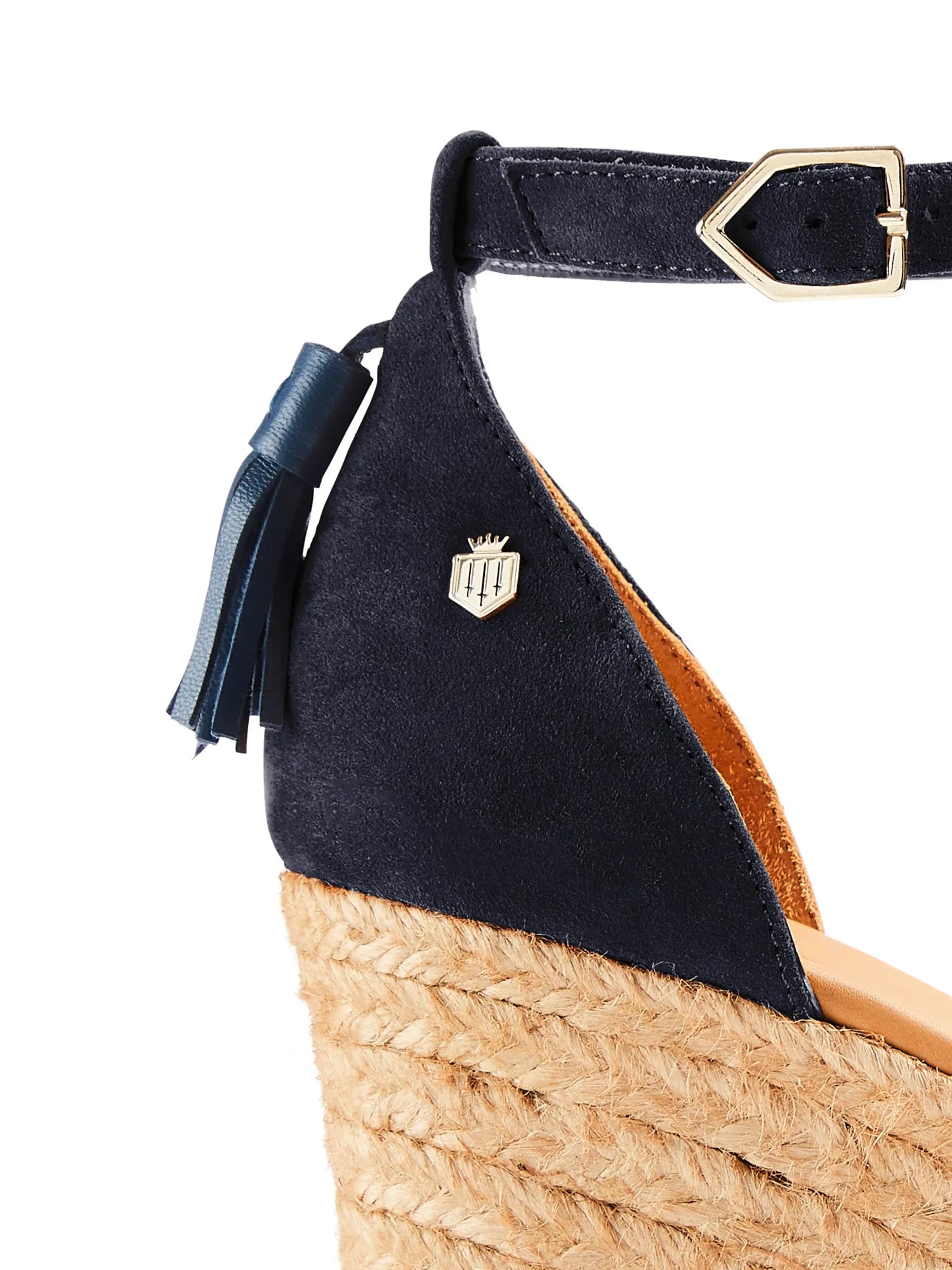 The Valencia Sandal - Navy Suede