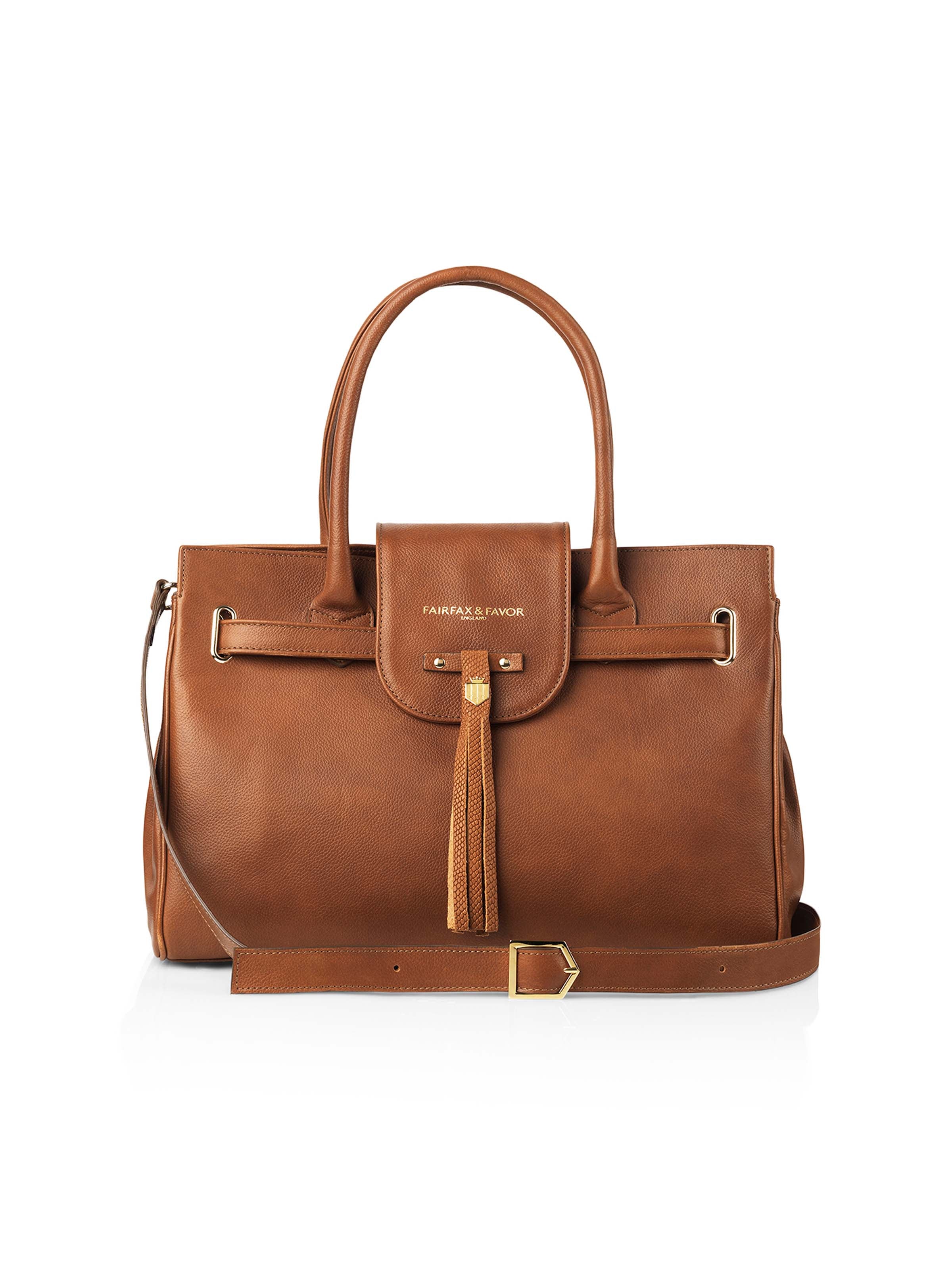 The Windsor Handbag - Tan Leather