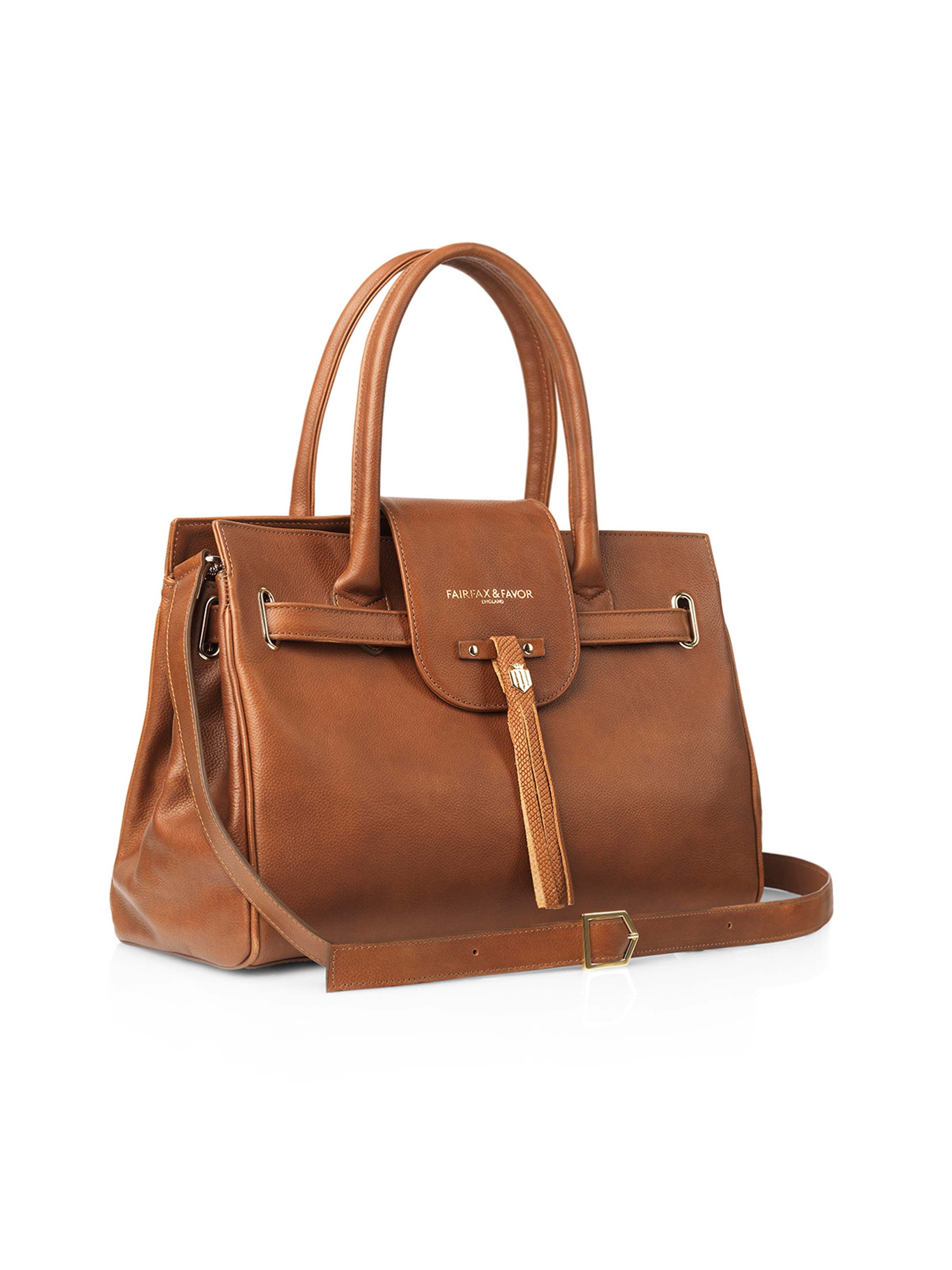 The Windsor Handbag - Tan Leather