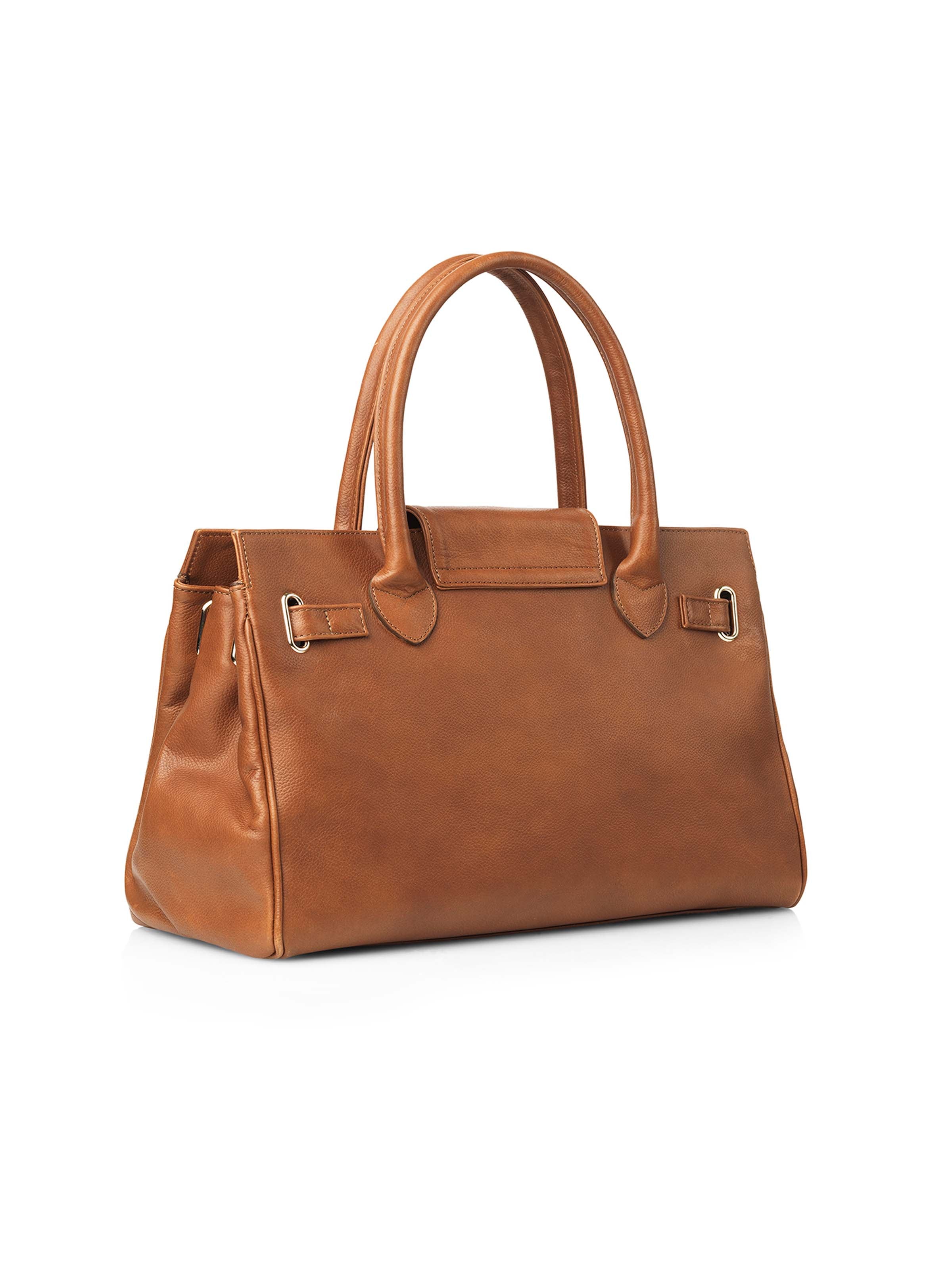 The Windsor Handbag - Tan Leather