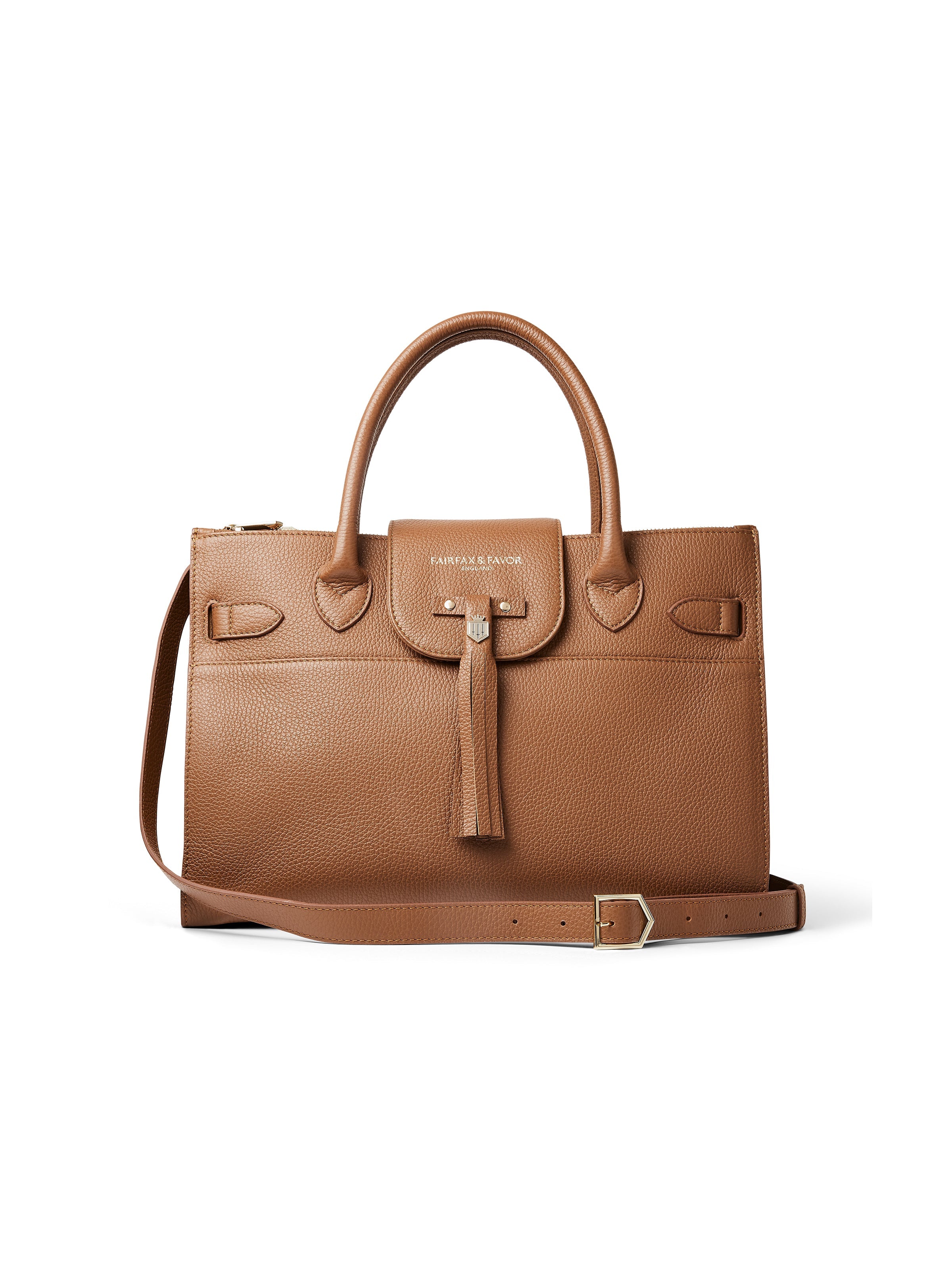 The Windsor Work Bag - Tan Leather