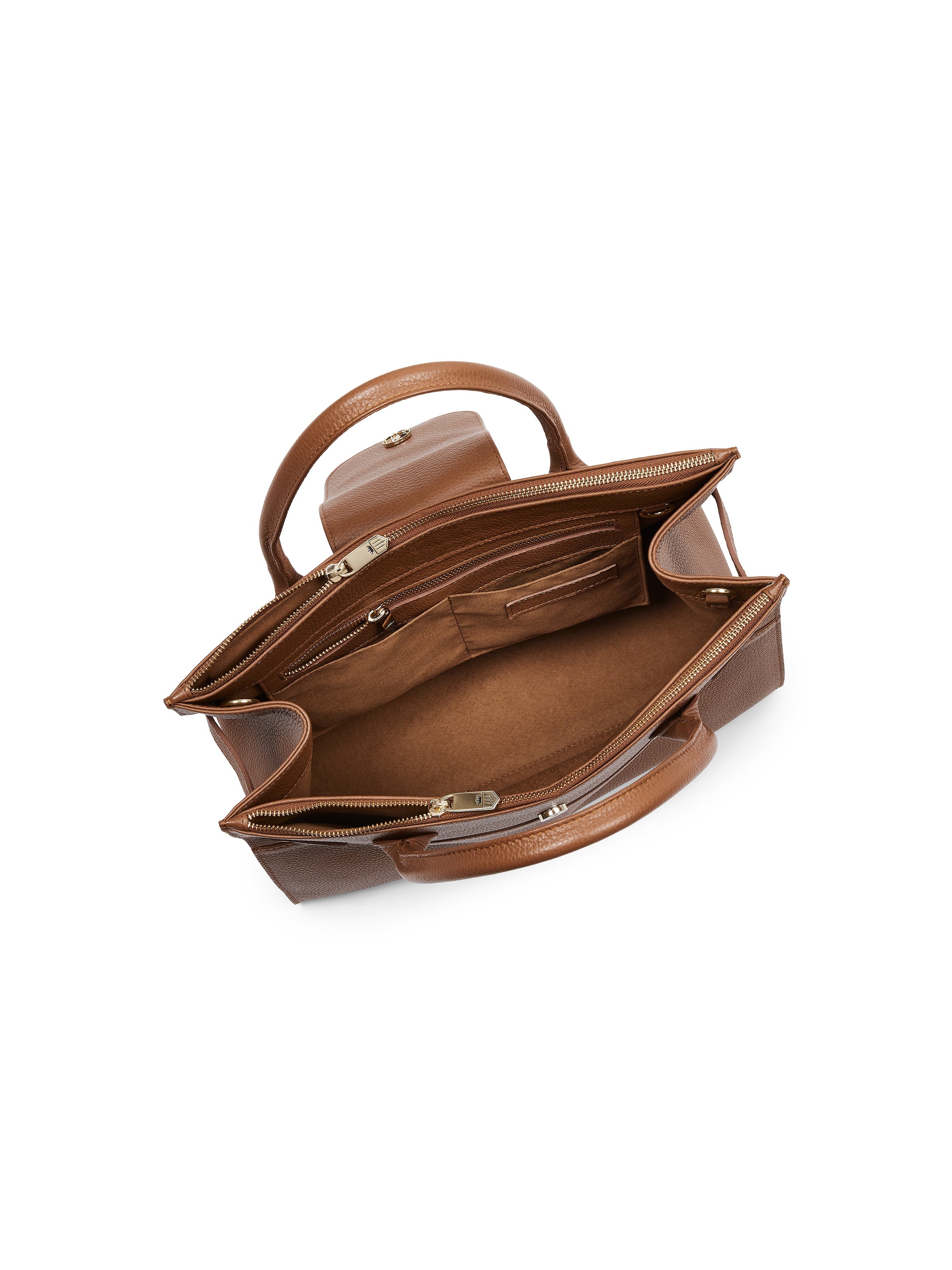 The Windsor Work Bag - Tan Leather