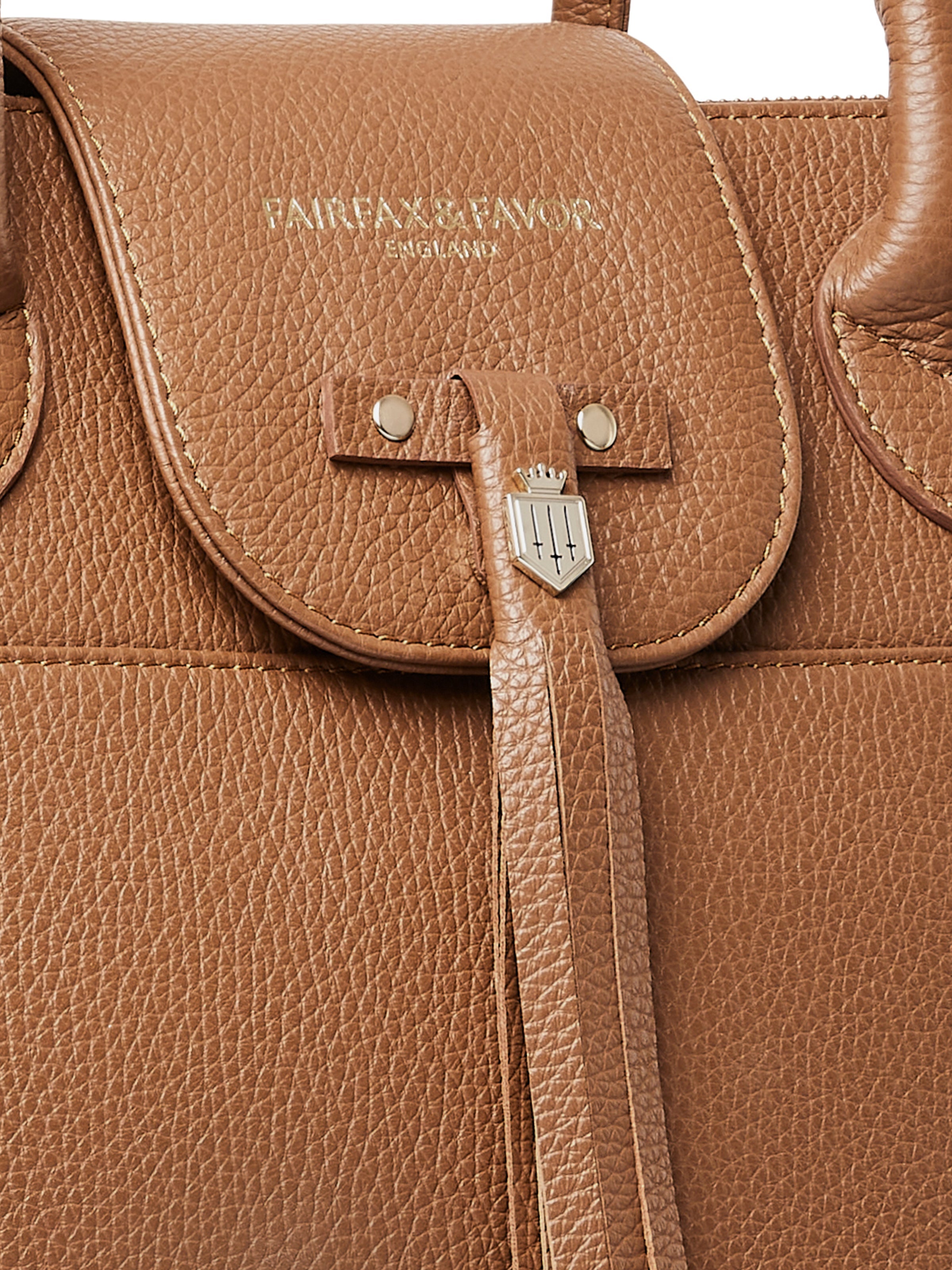 The Windsor Work Bag - Tan Leather