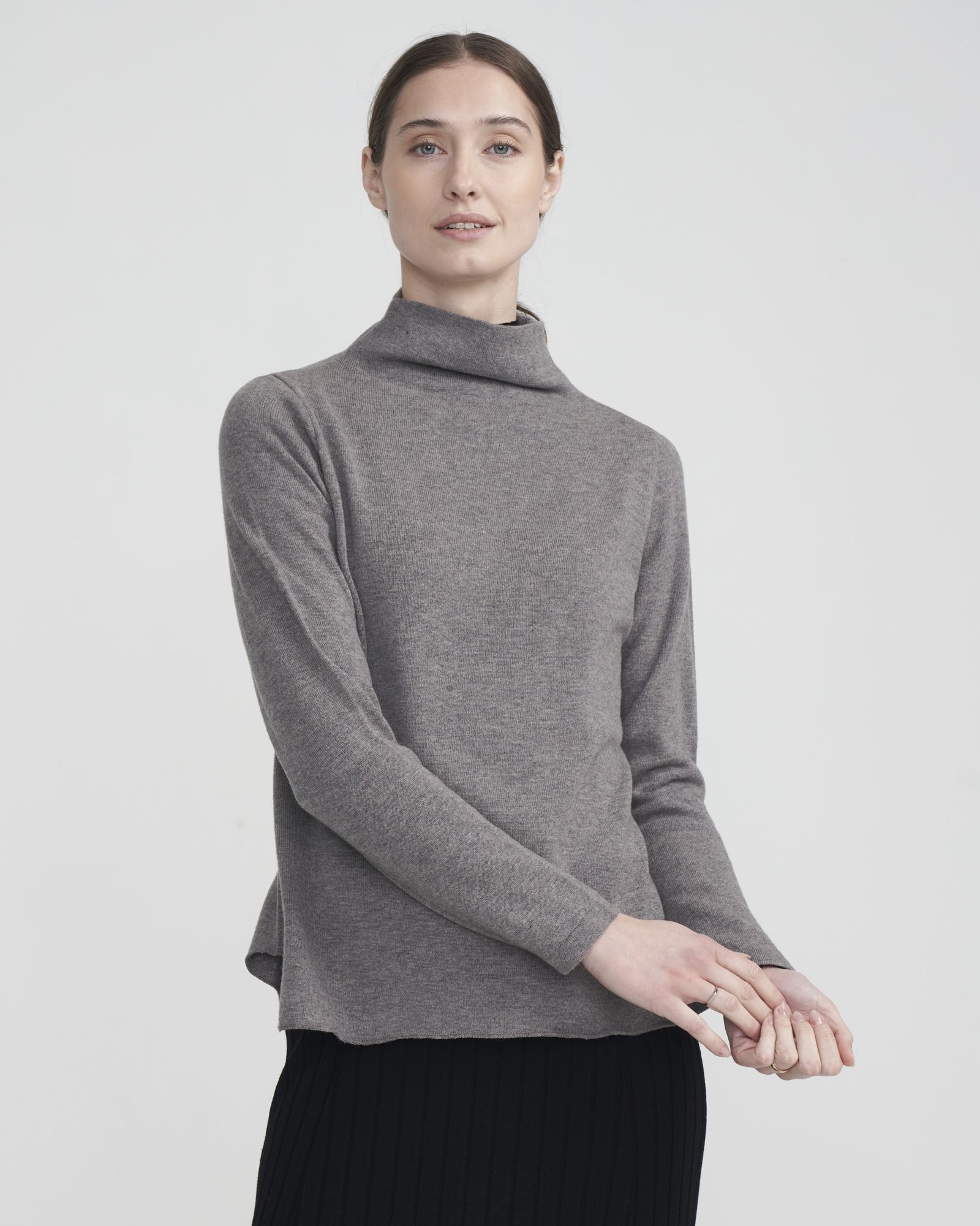 Alexandra Knitted Sweater - Taupe
