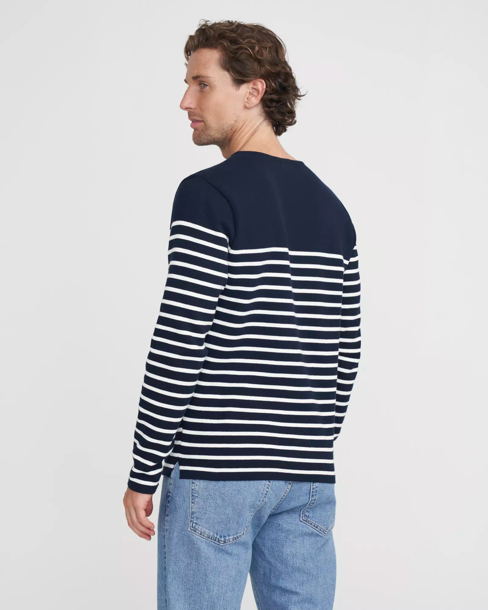 Lennart Crew - Navy/Off White