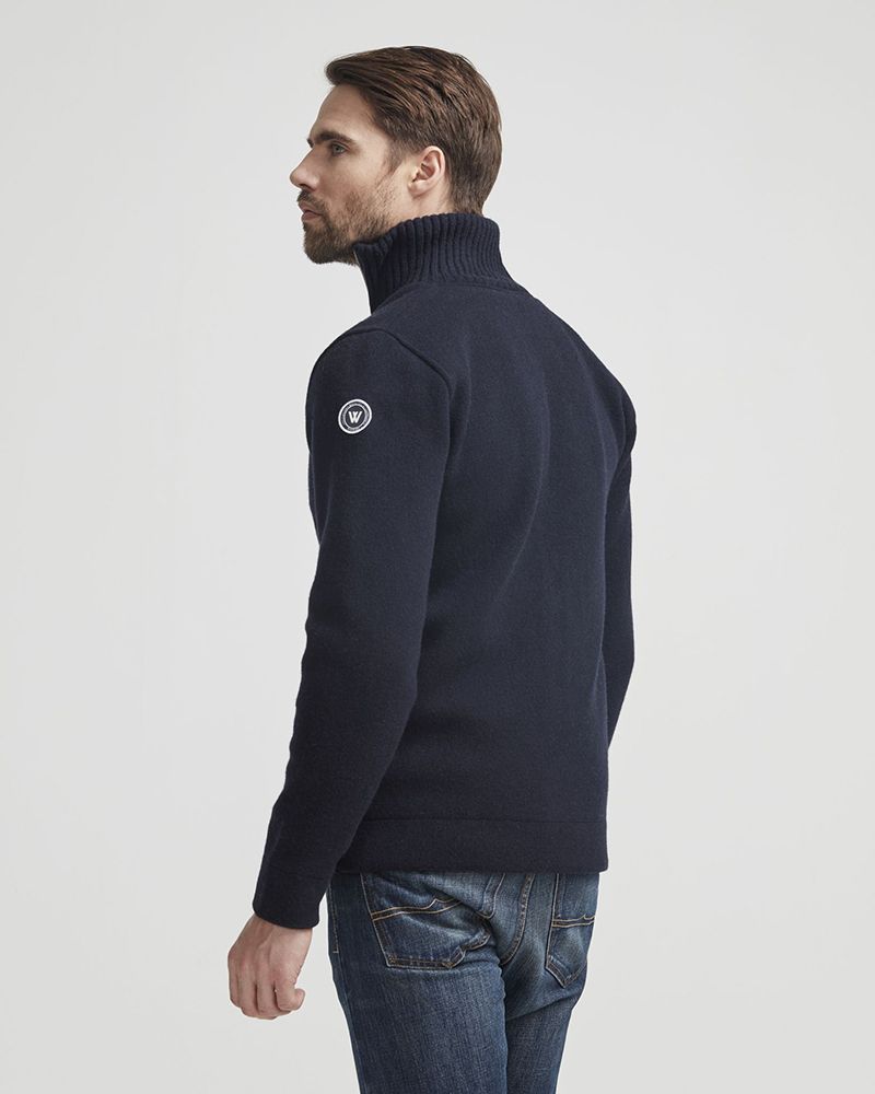 Mans Zip WP - Navy