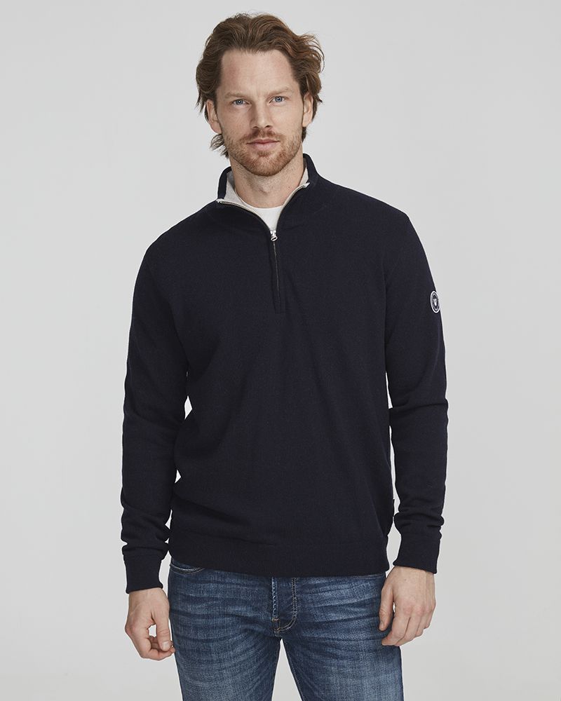 Stellan T-neck WP - Navy