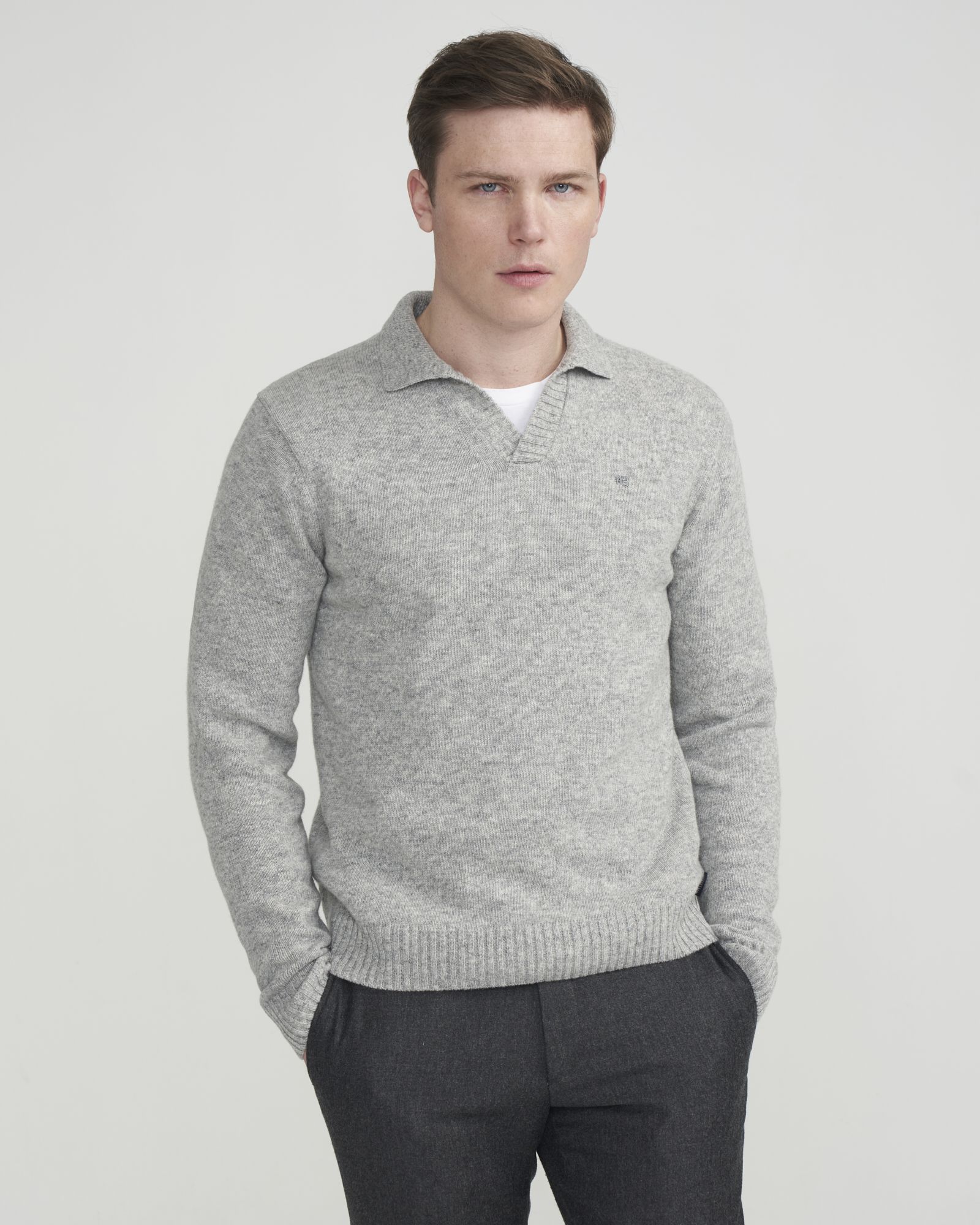 Stig Sweater - Grey Mel.