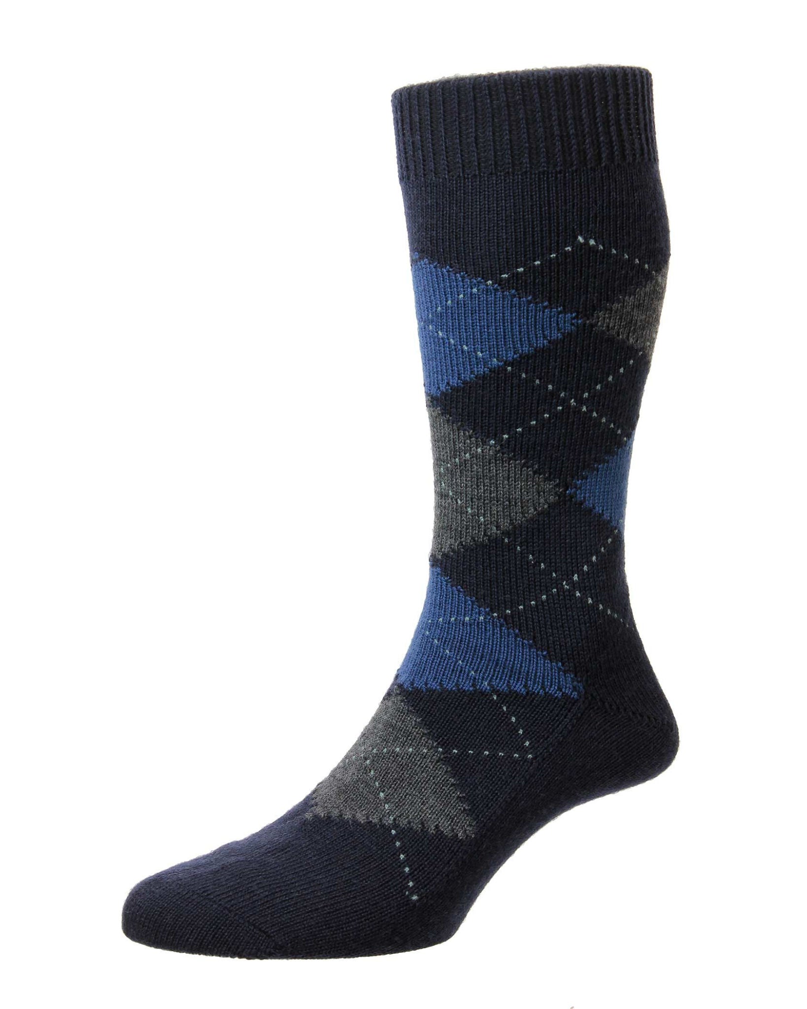 Racton Socks - Dark Navy