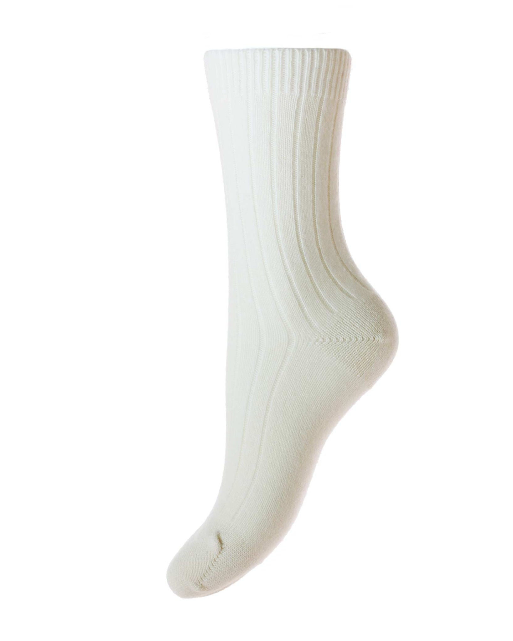 Tabitha Socks - Winter White