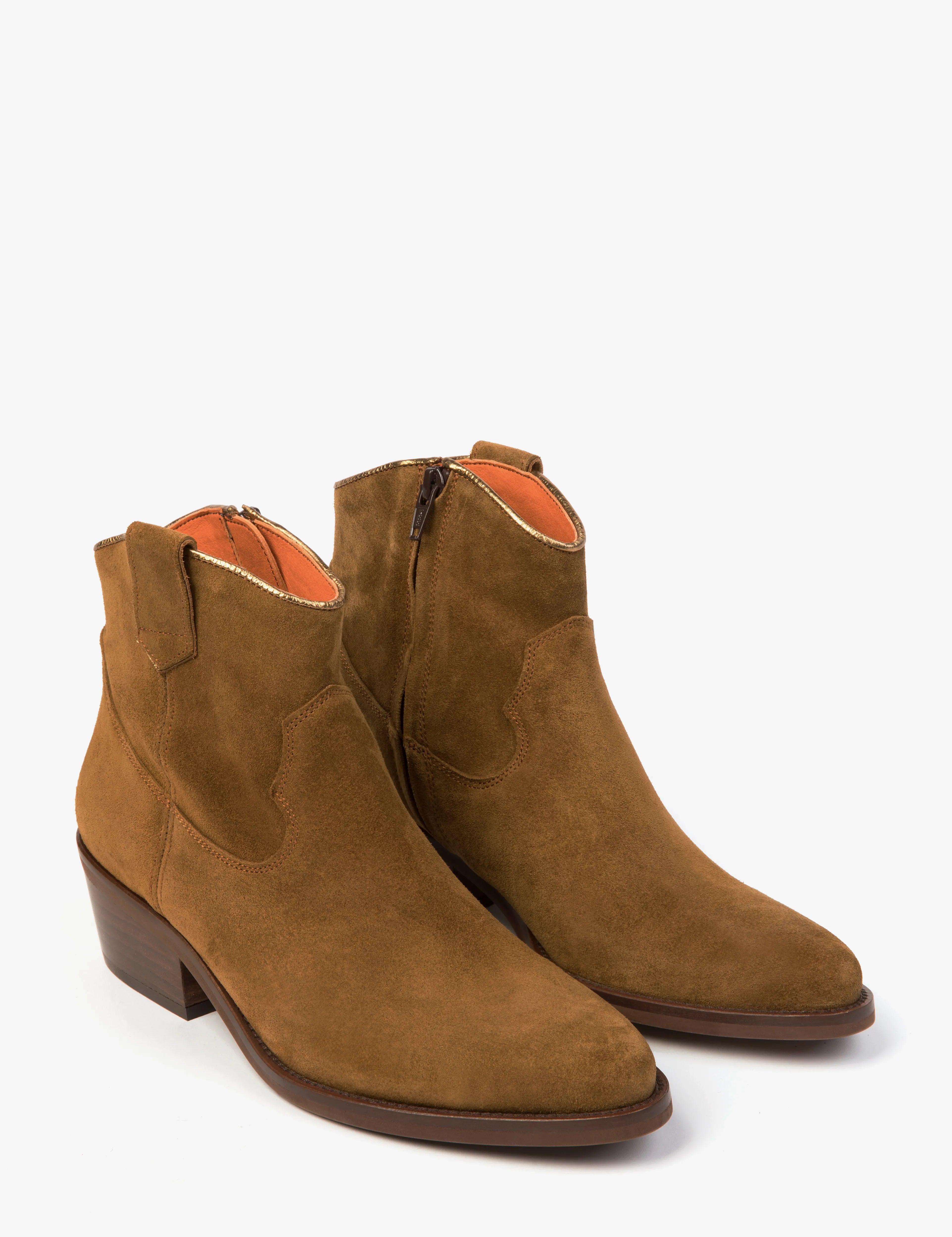 Cassidy Suede Boot - Tan