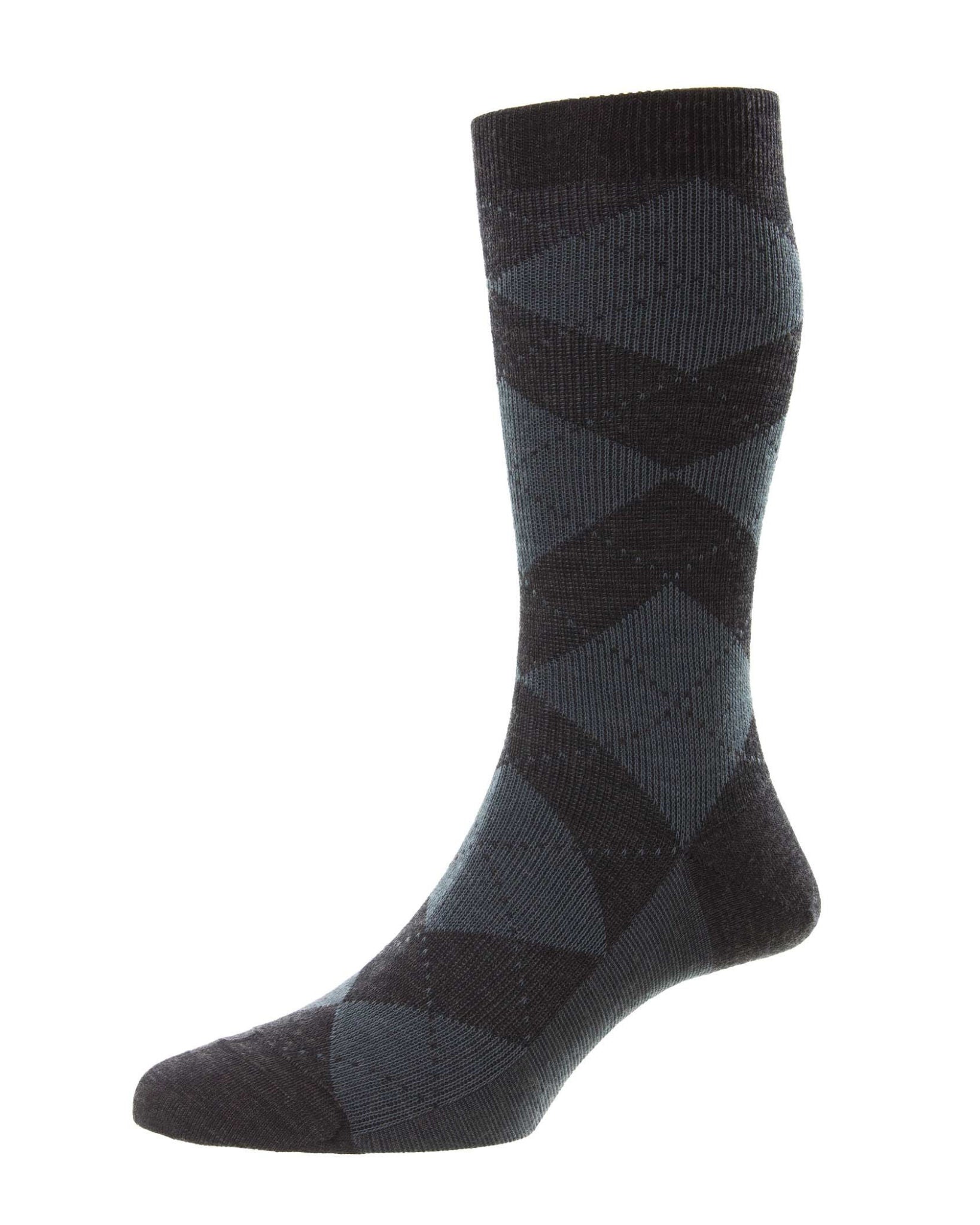 Abdale Socks - Charcoal