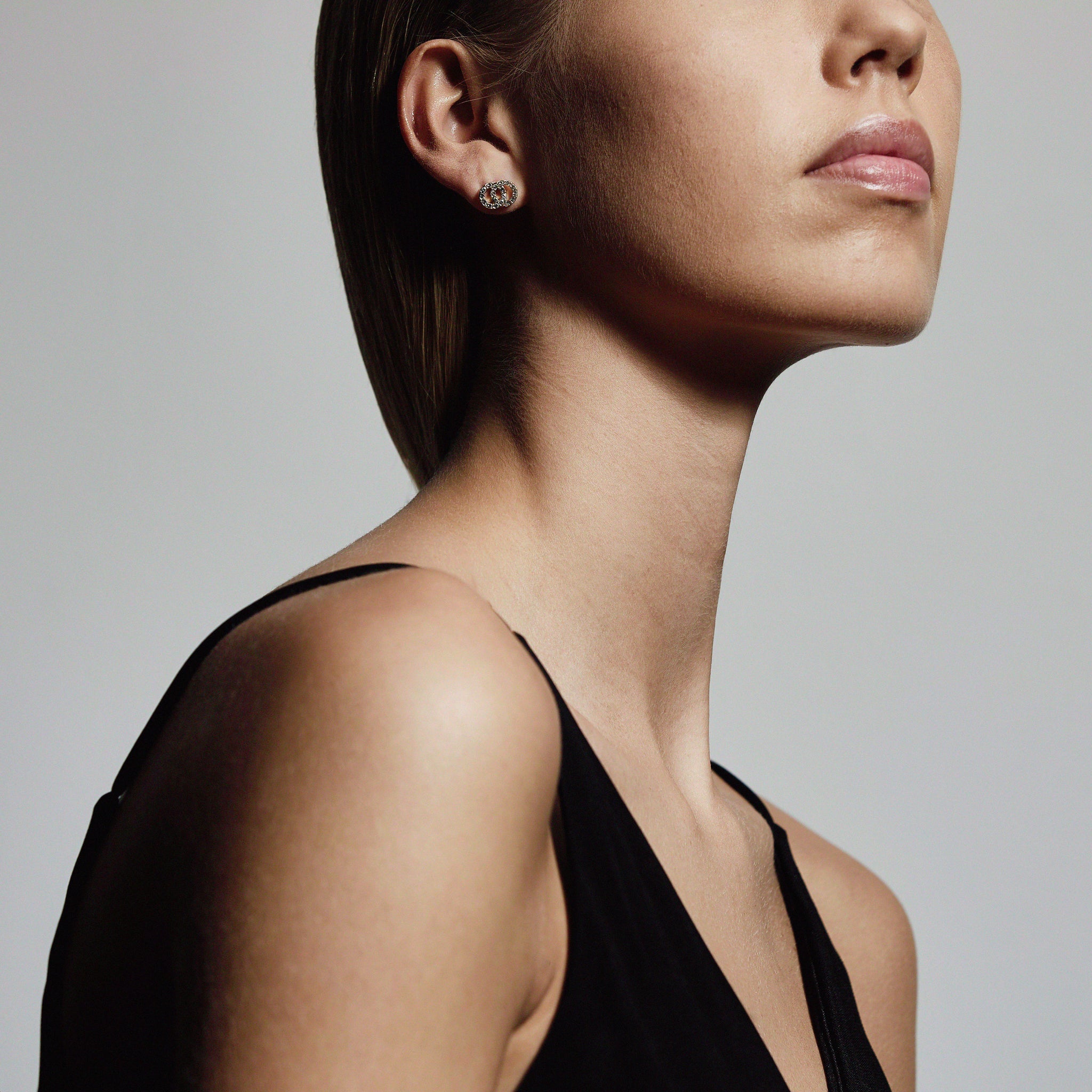 VICTORIA Crystal Earrings - Gold Plated