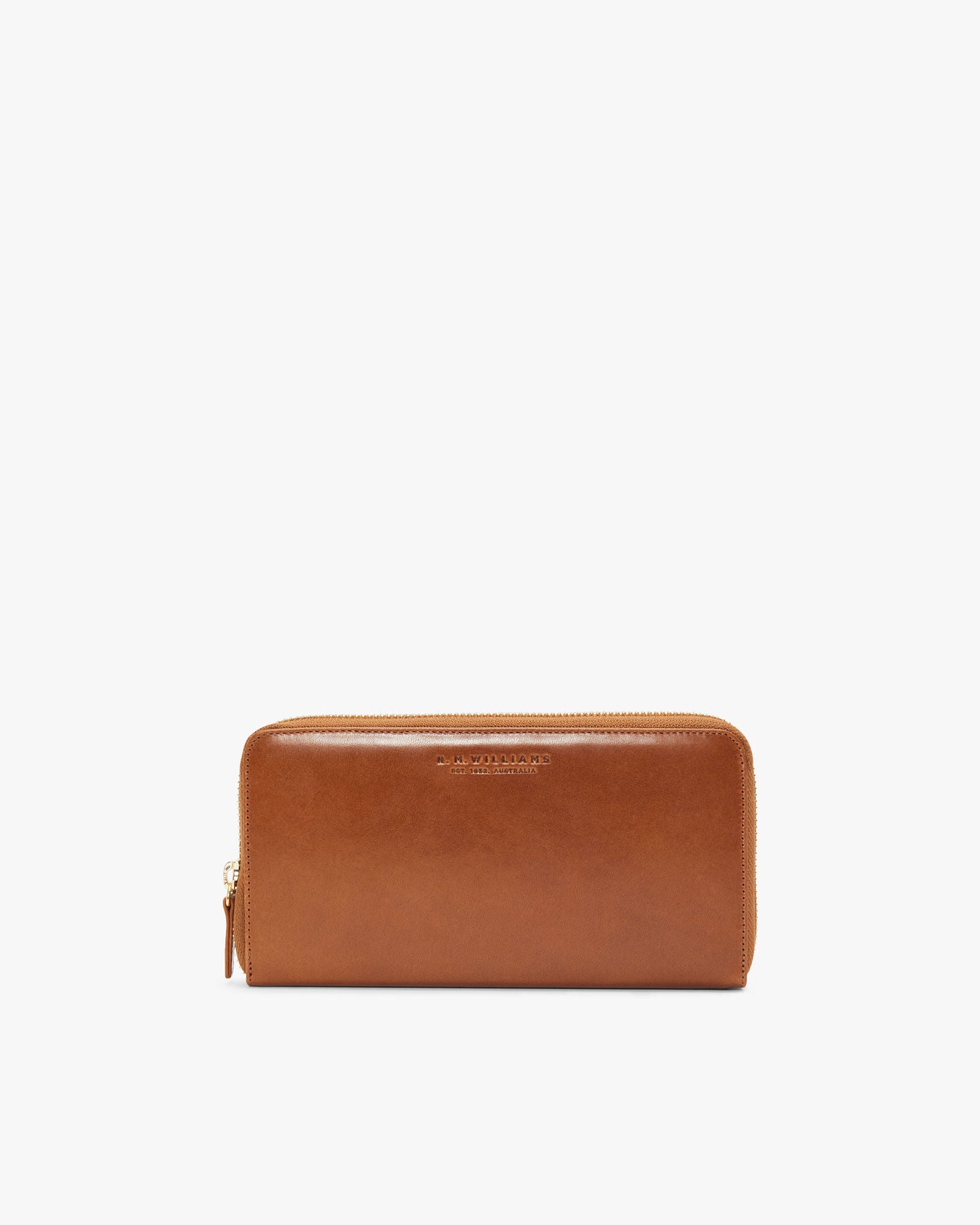 Singleton Zip Wallet - Tan