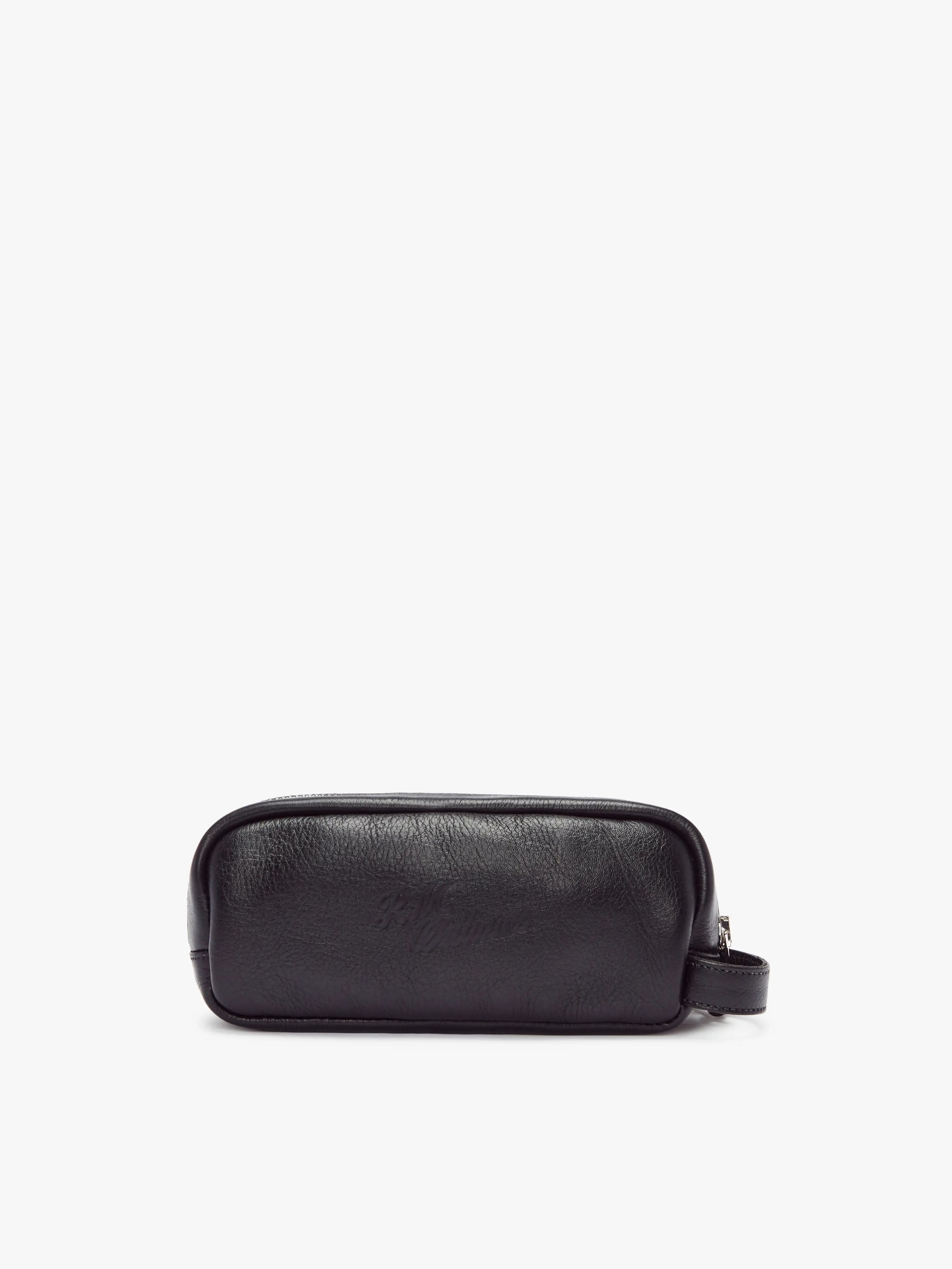 Suede Travel Care Kit - Black