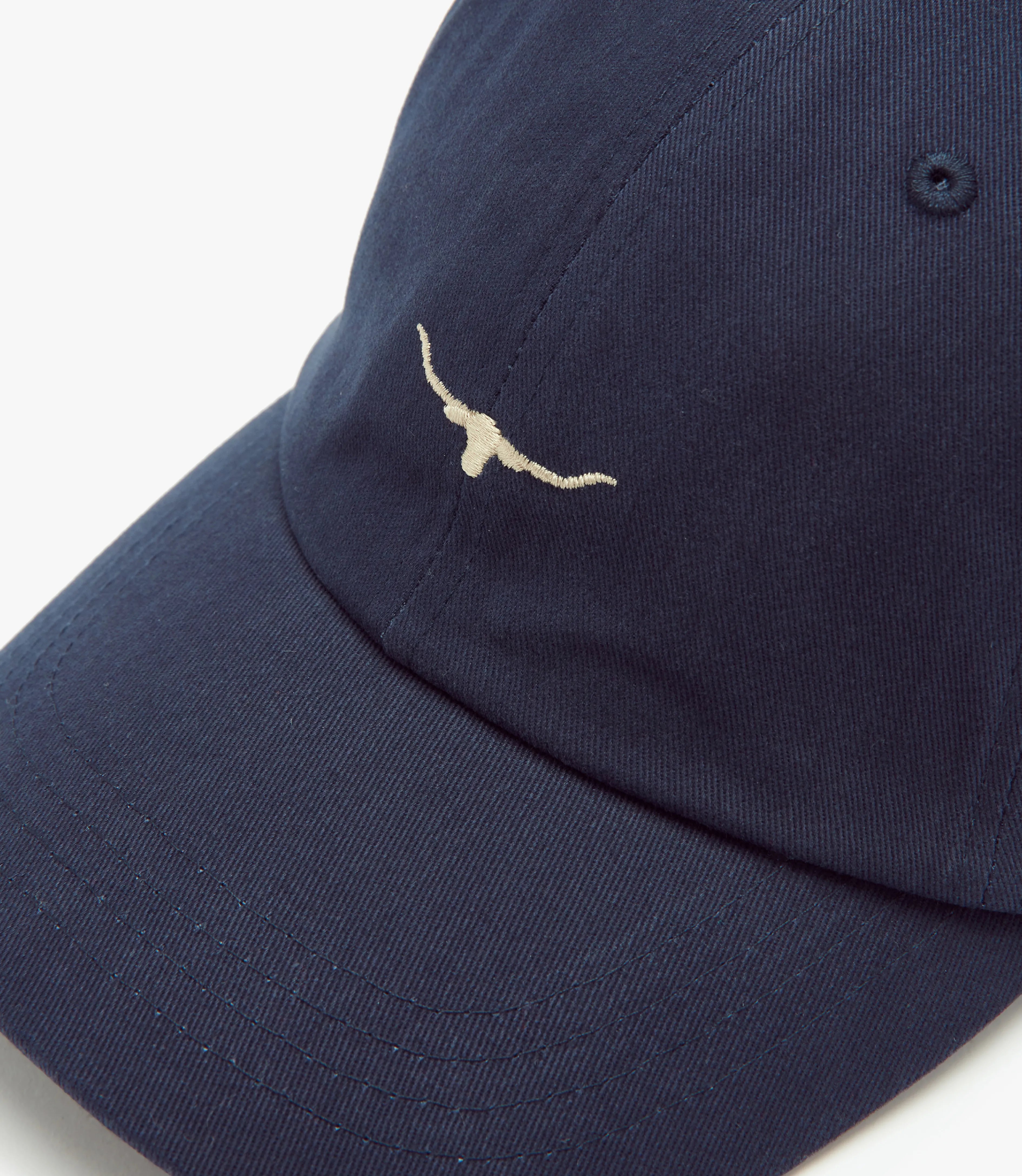 Mini Longhorn Cap - Navy/Bone