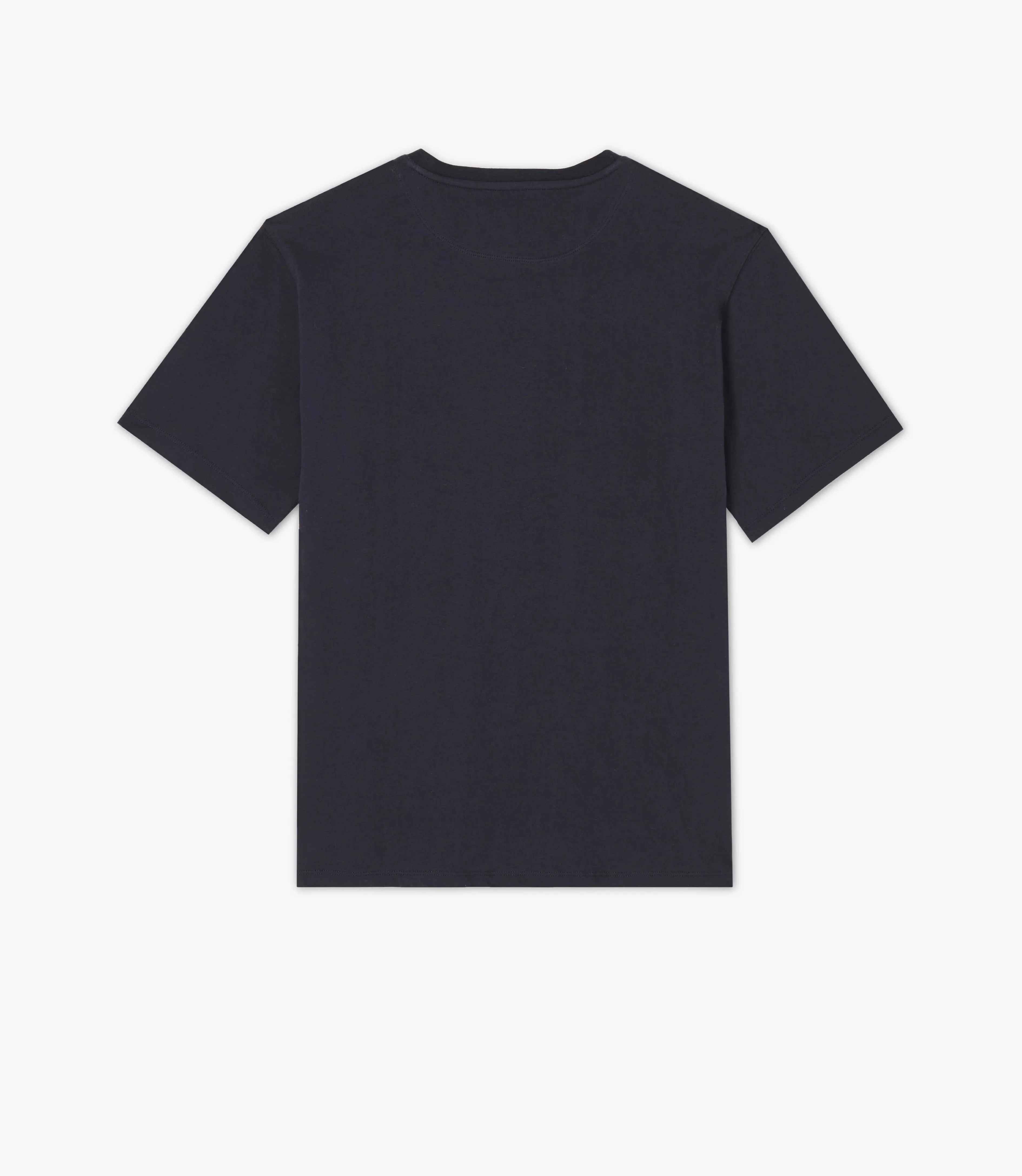 Parson T-shirt - Navy/Chestnut