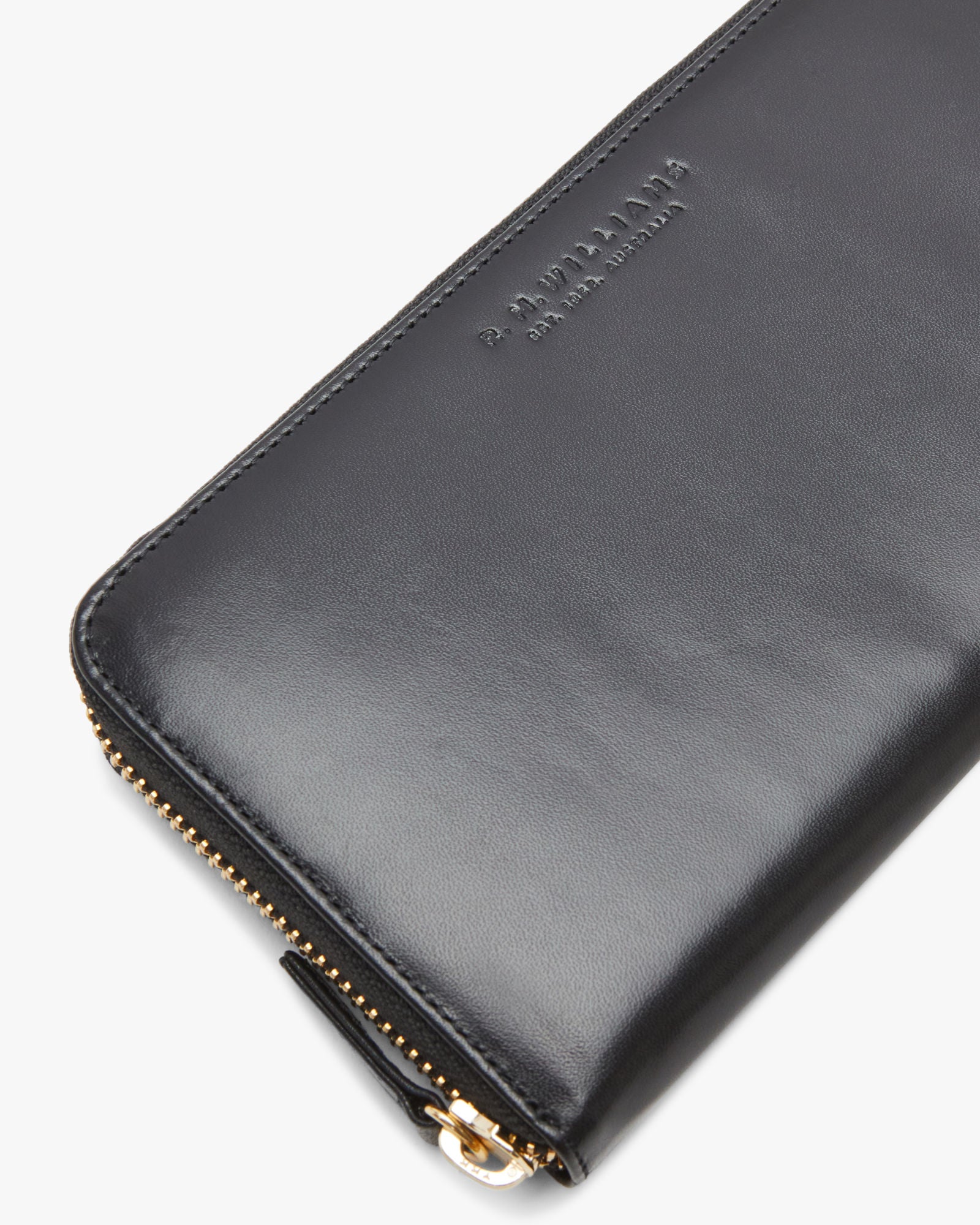 Singleton Zip Wallet - Ebony