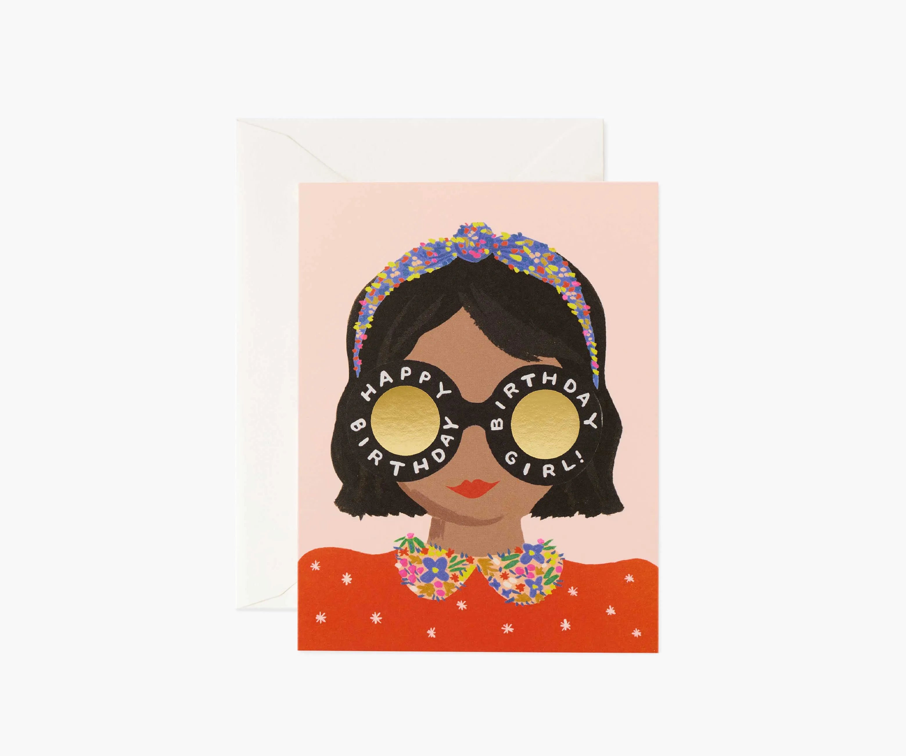 Headband Birthday Card