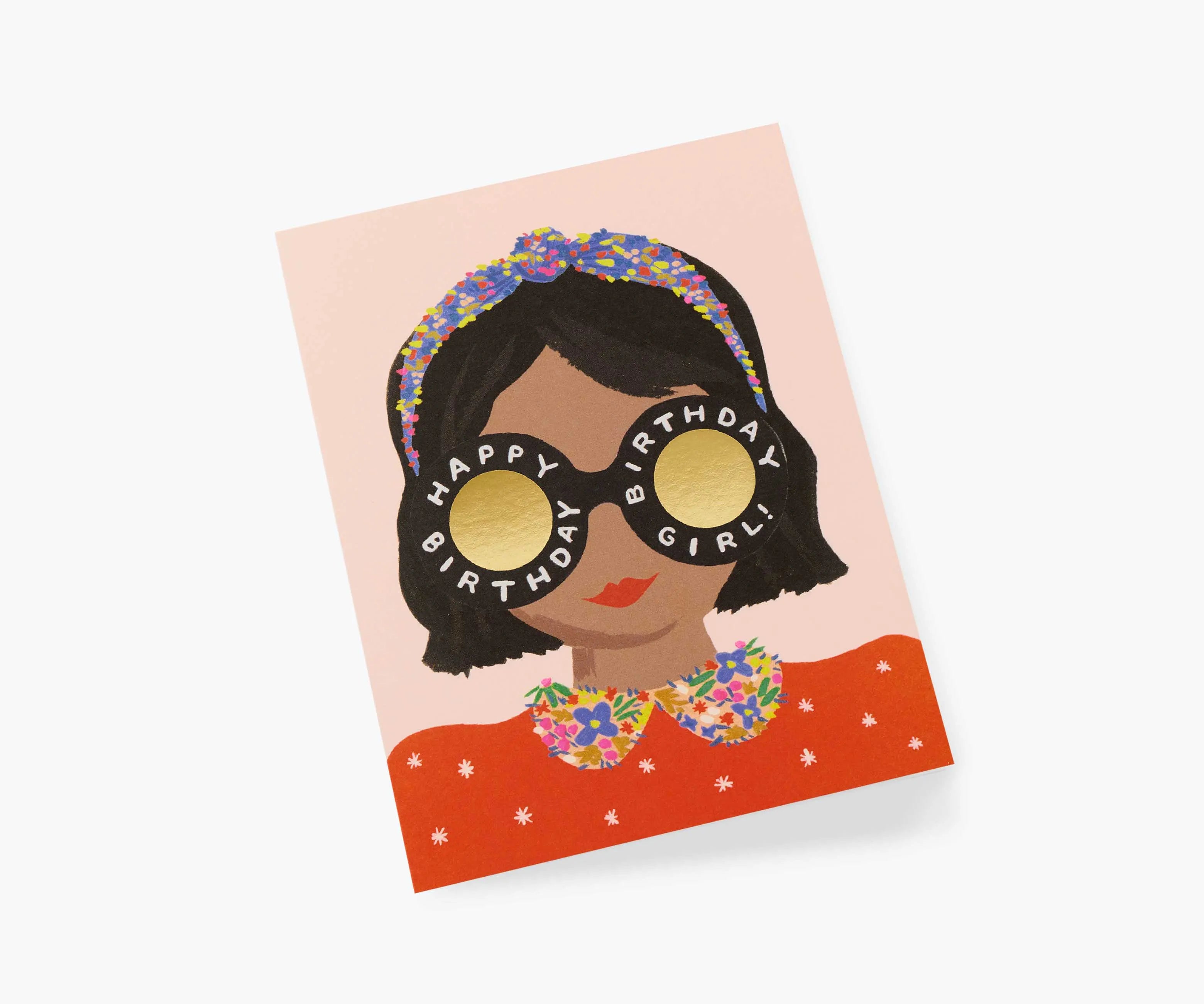 Headband Birthday Card