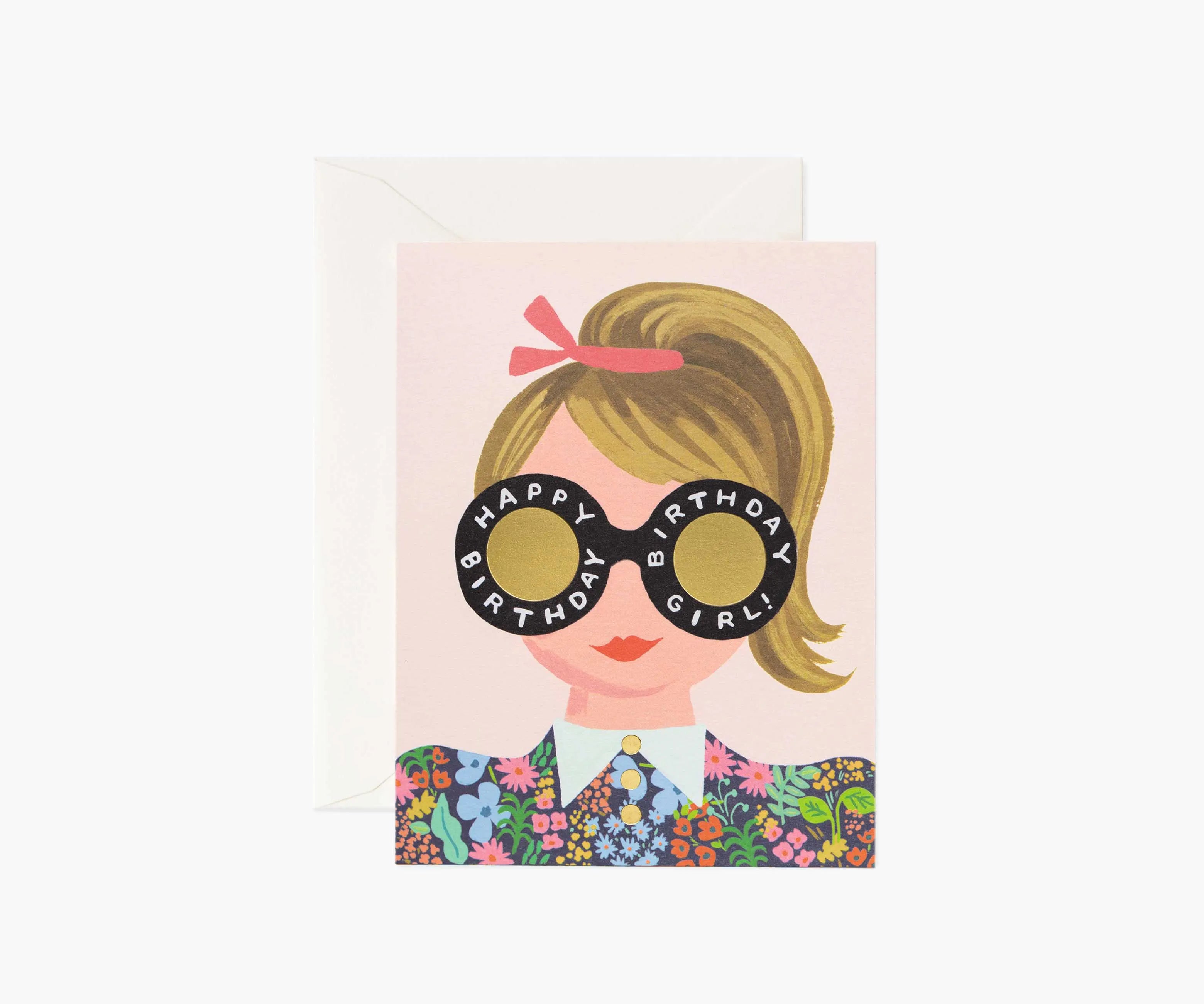 Meadow Birthday Girl Card
