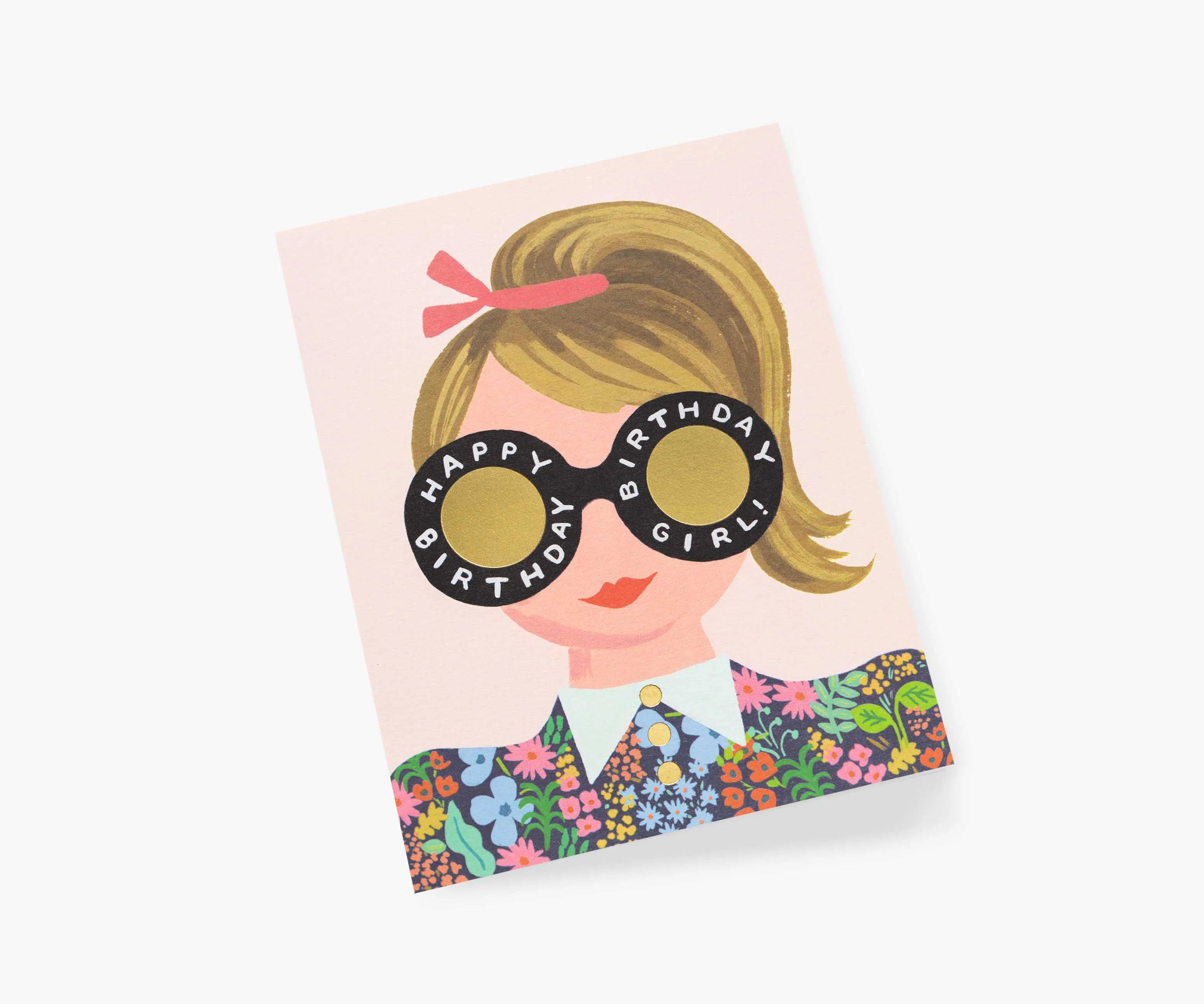 Meadow Birthday Girl Card