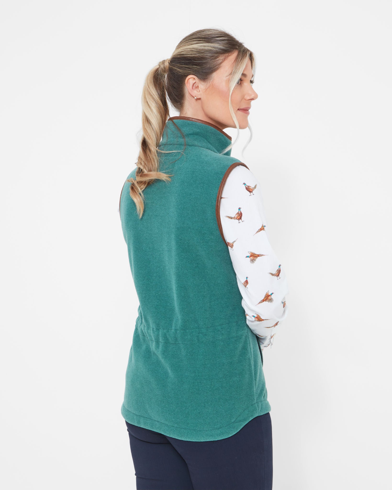 Lyndon Fleece Gilet - Duck Egg