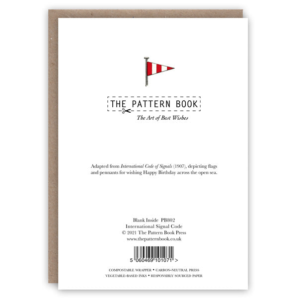 International Signal Code Card