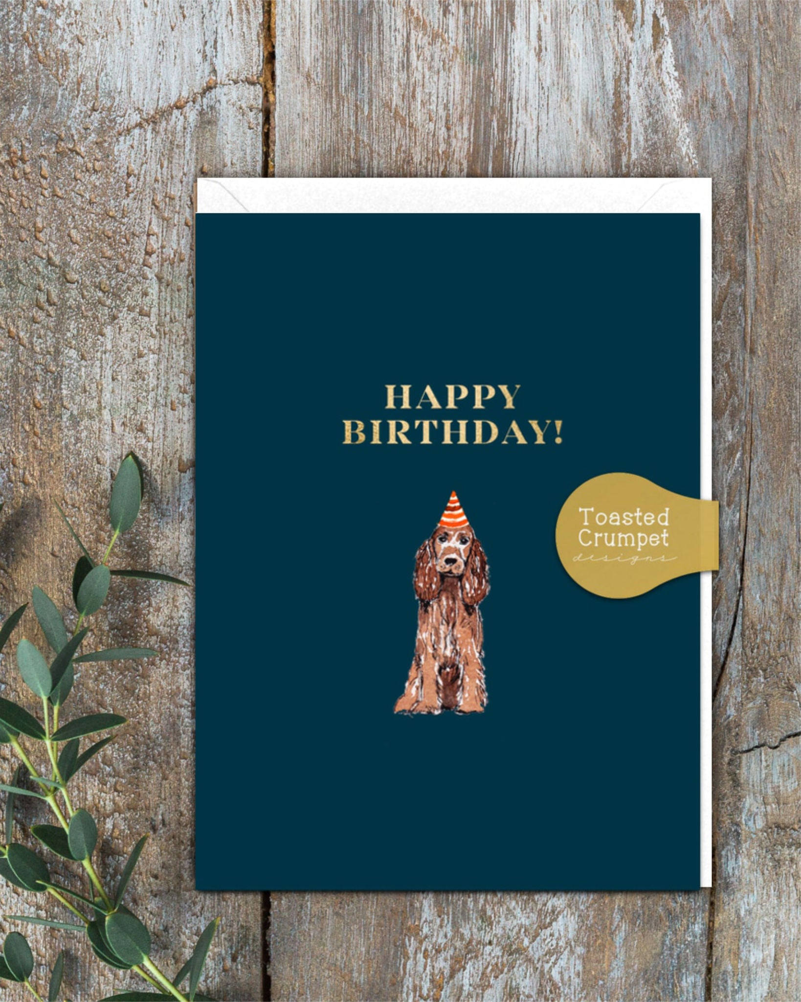 Happy Birthday (Cocker Spaniel) Card