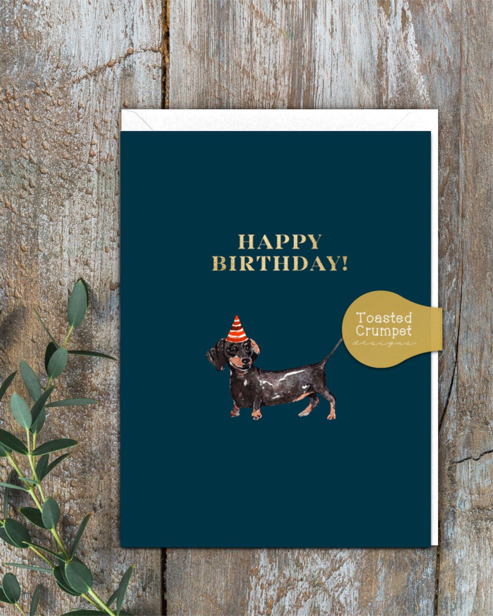 Happy Birthday (Dachshund) Card