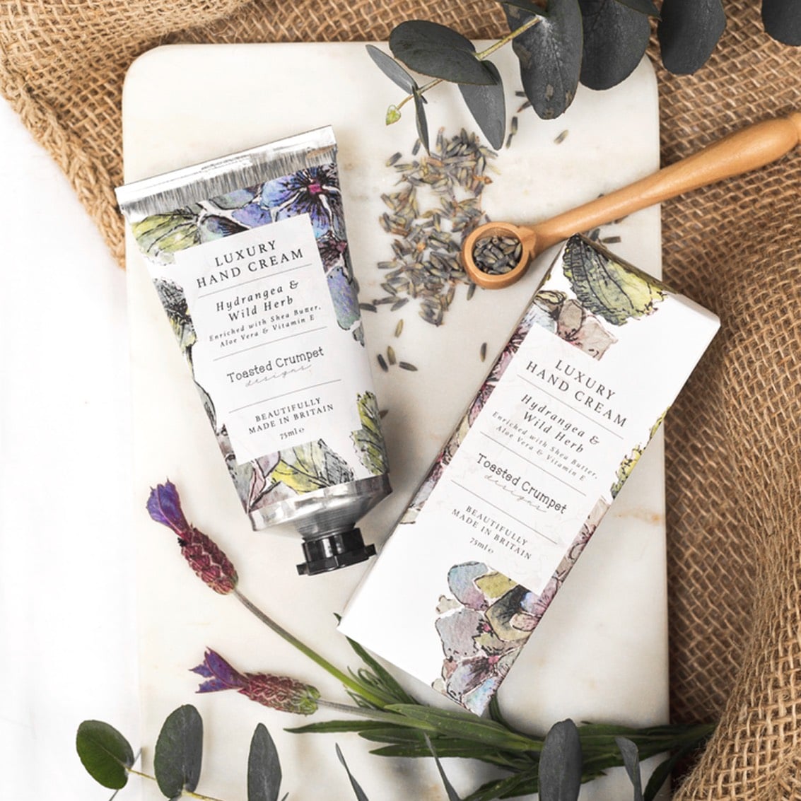 Hydrangea & Wild Herb Luxury Hand Cream