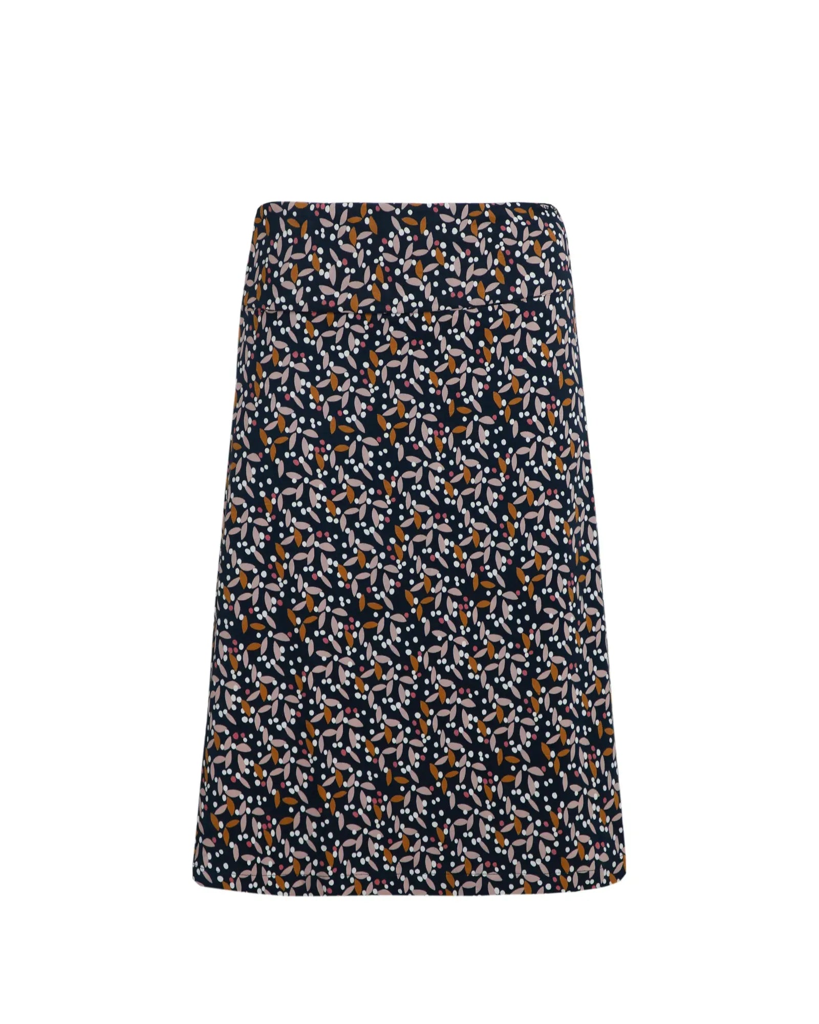 Malmo Organic Jersey Skirt - Dark Navy