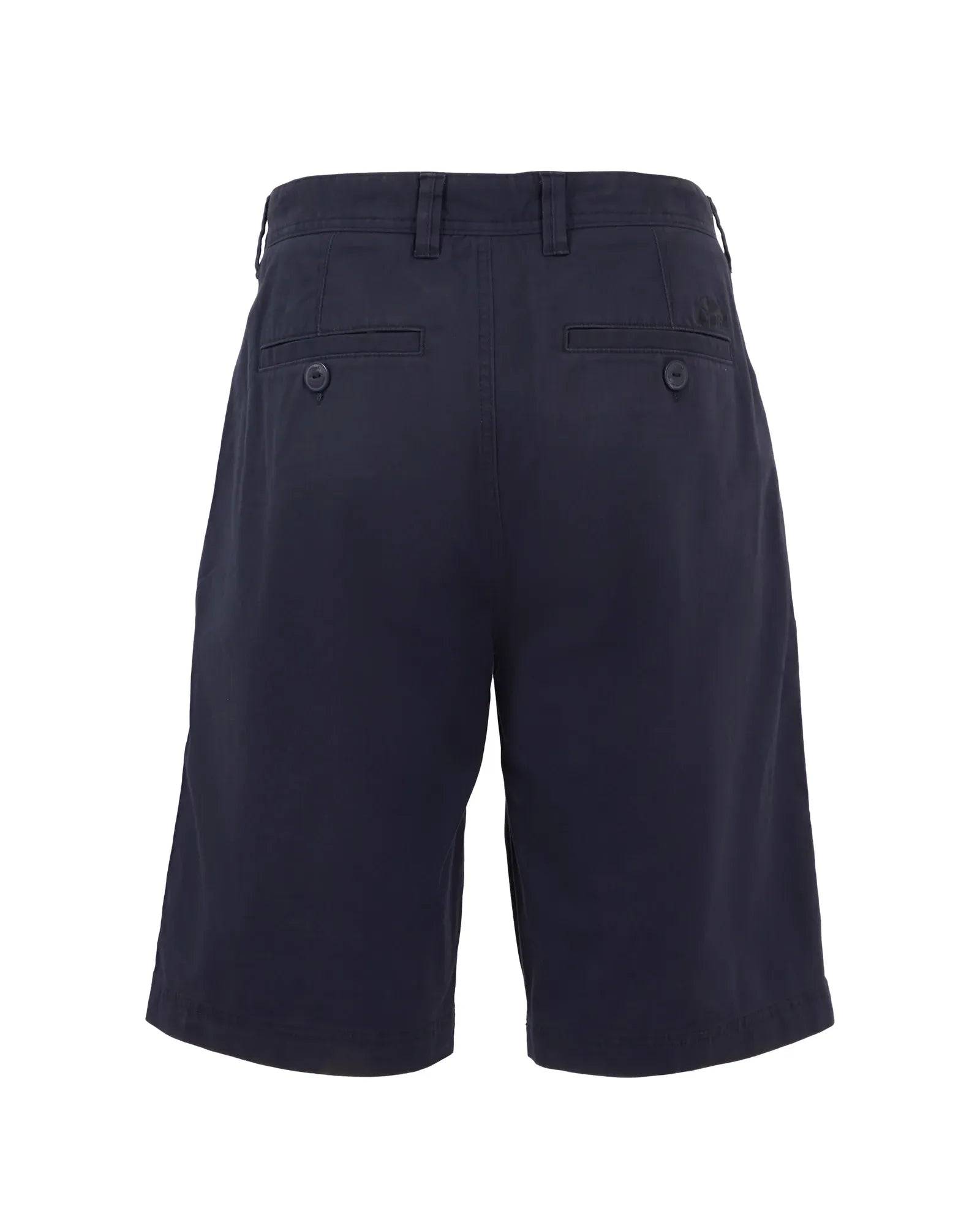 Rayburn Organic Cotton Flat Front Shorts - Navy