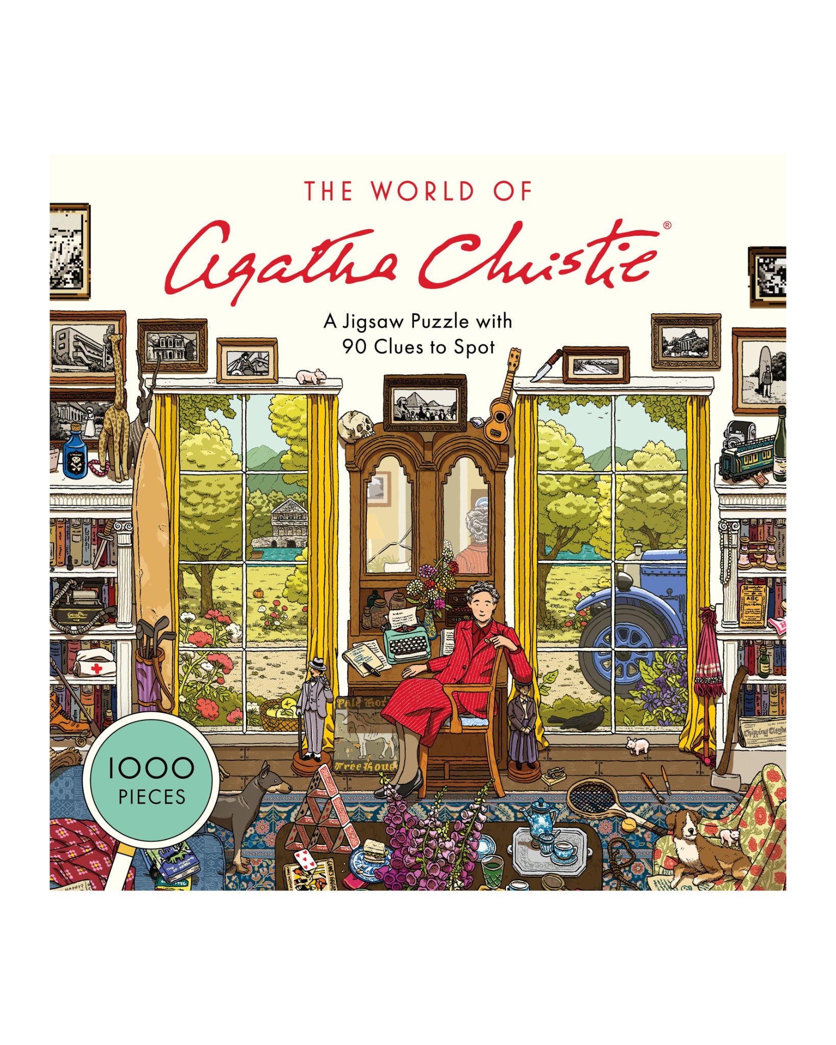 World Of Agatha Christie 1000 Piece Jigsaw Puzzle