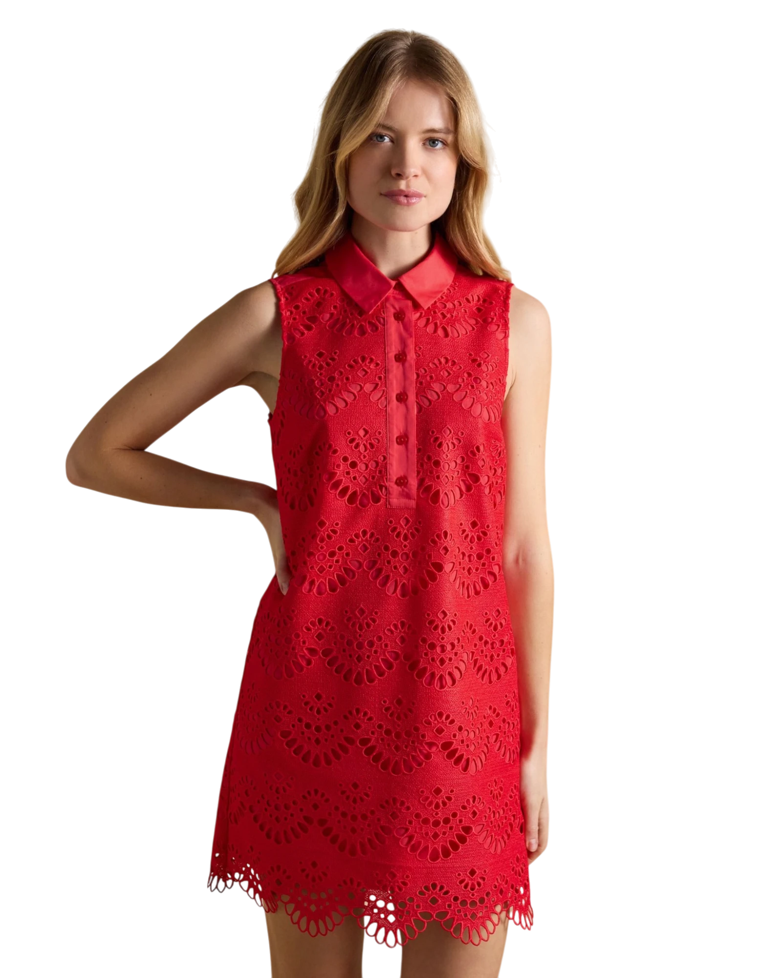 Taylor Dress - Red Cayenne
